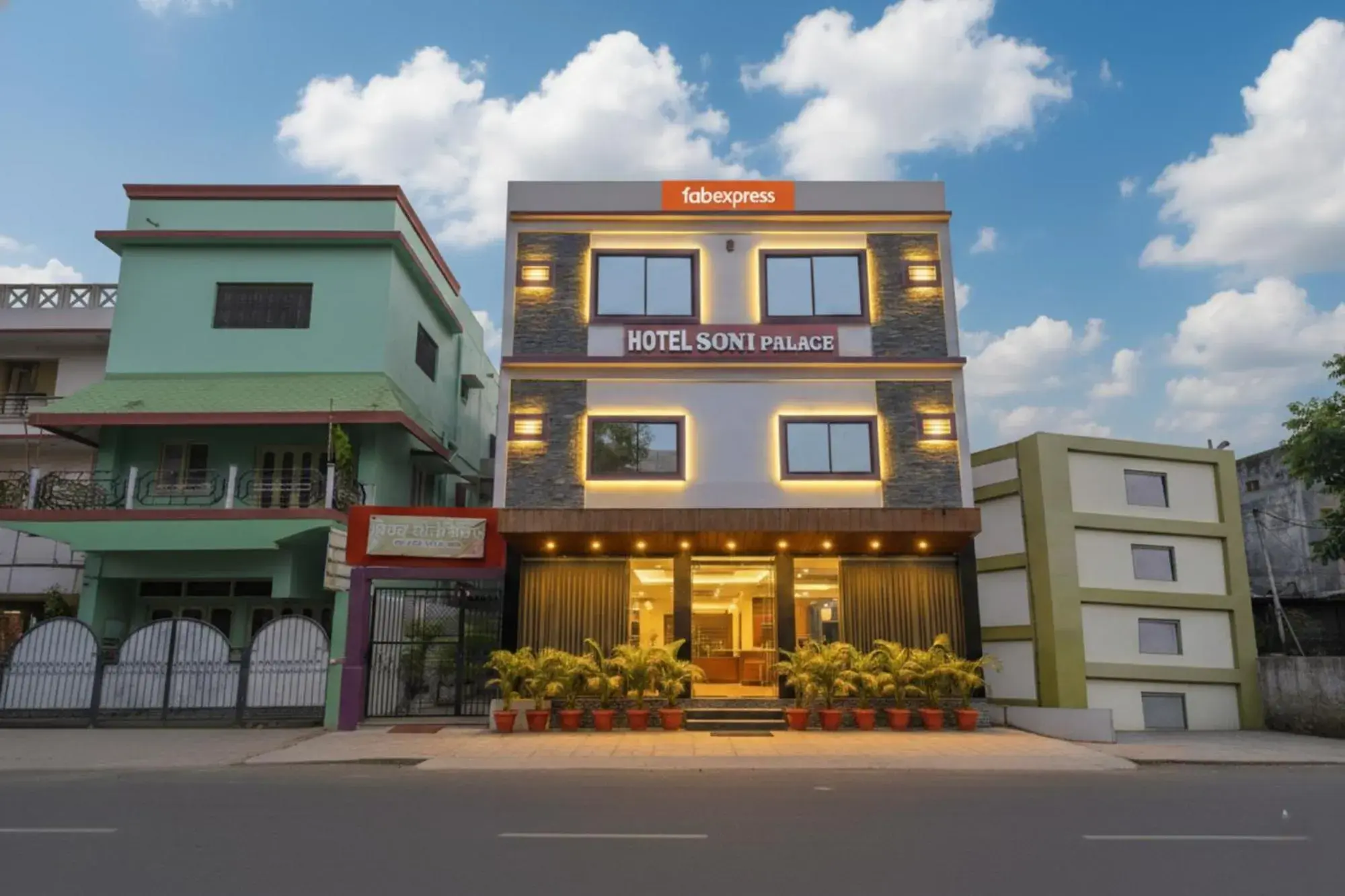 Property building in FabHotel Soni Palace Property building in FabHotel Soni Palace