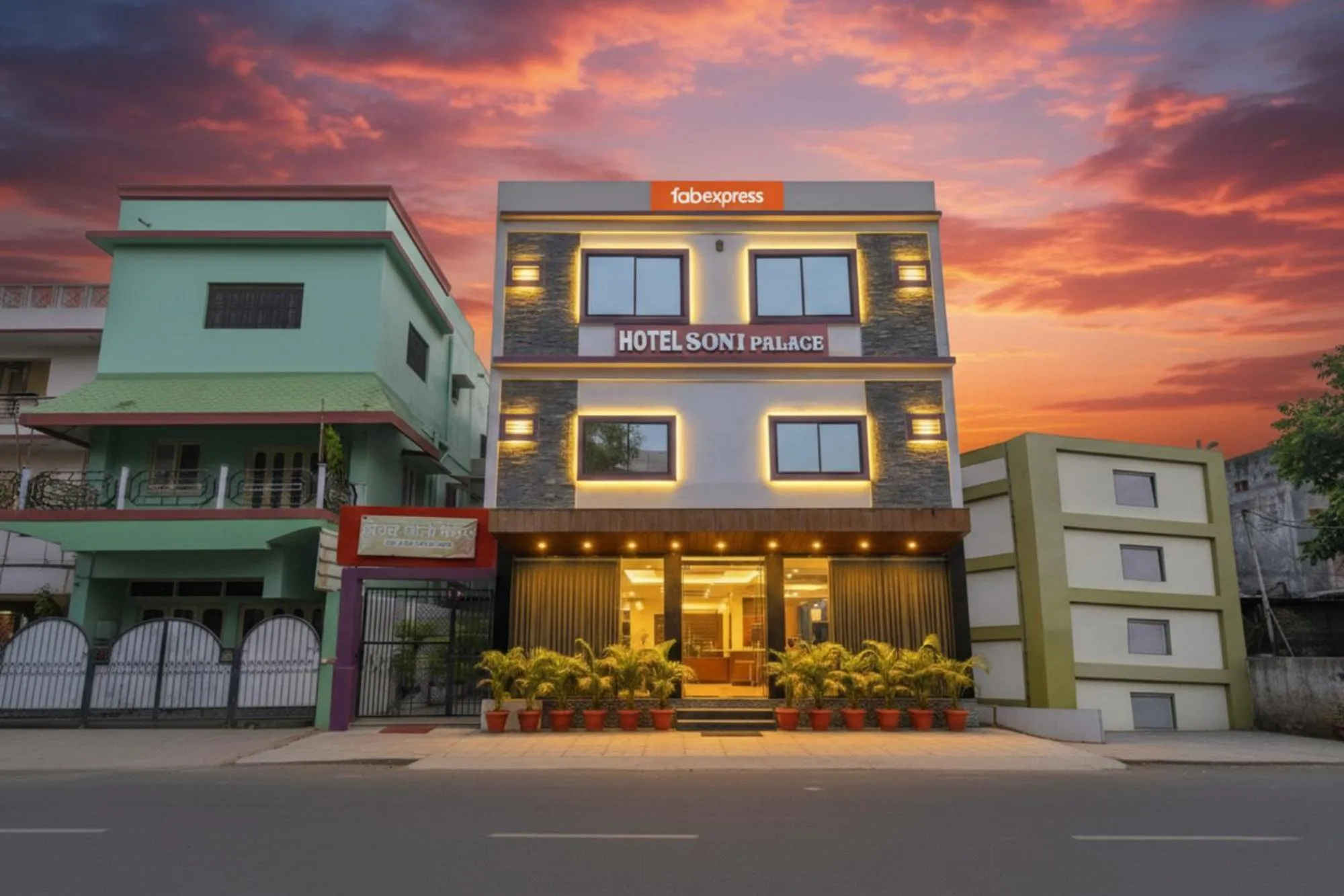 Property building in FabHotel Soni Palace