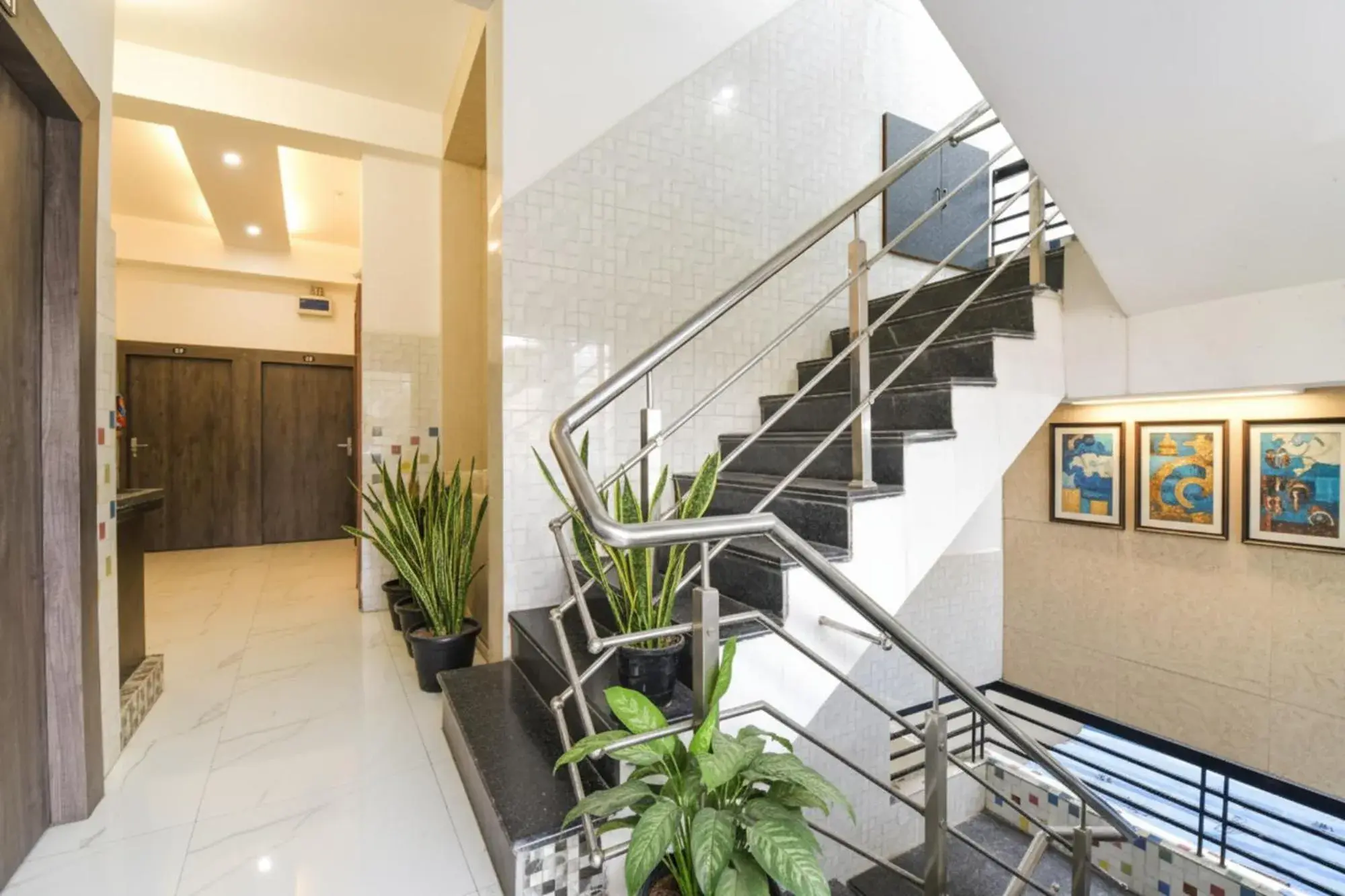 Lobby or reception in FabHotel Soni Palace Lobby or reception in FabHotel Soni Palace