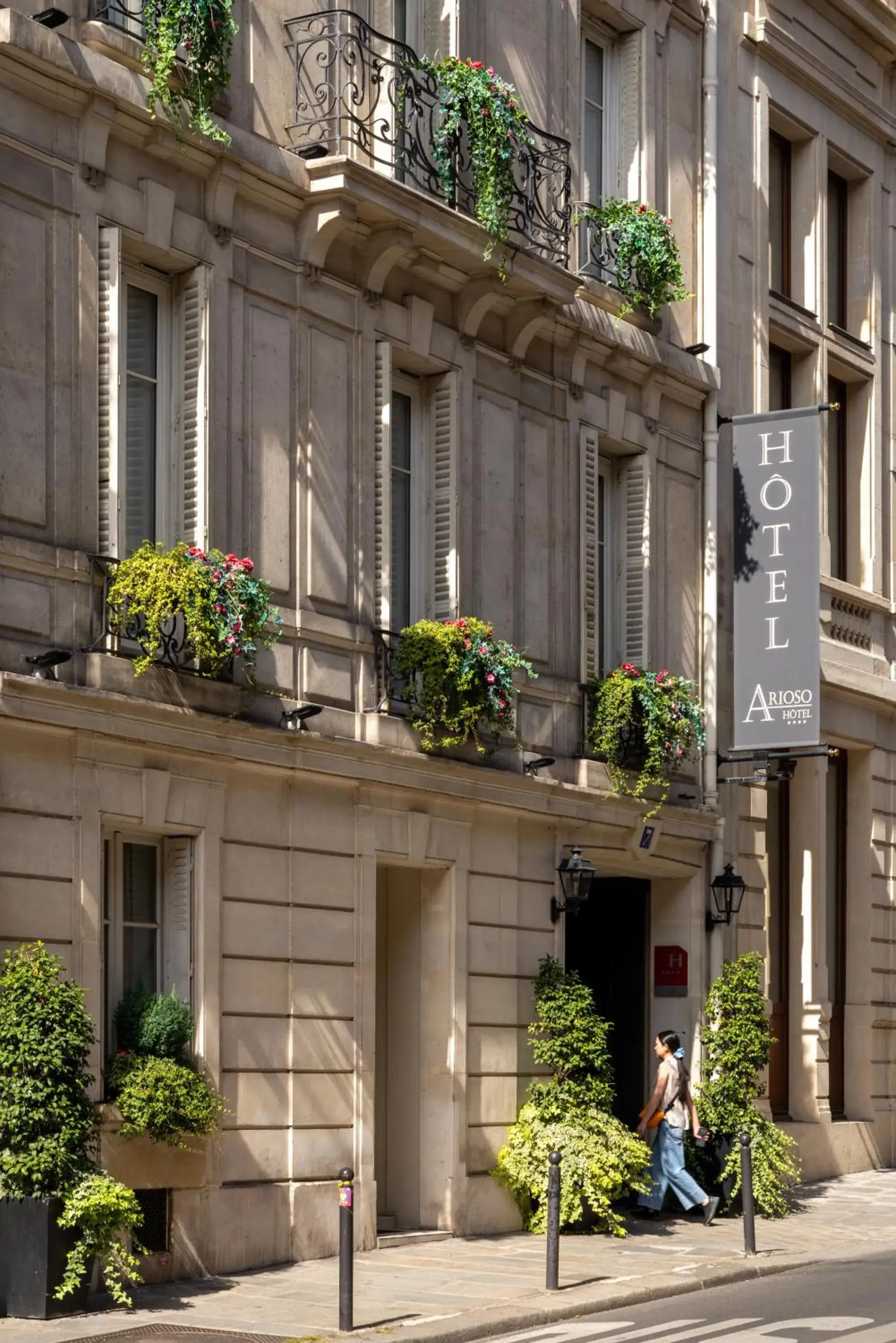 Facade/entrance in Arioso Facade/entrance in Arioso