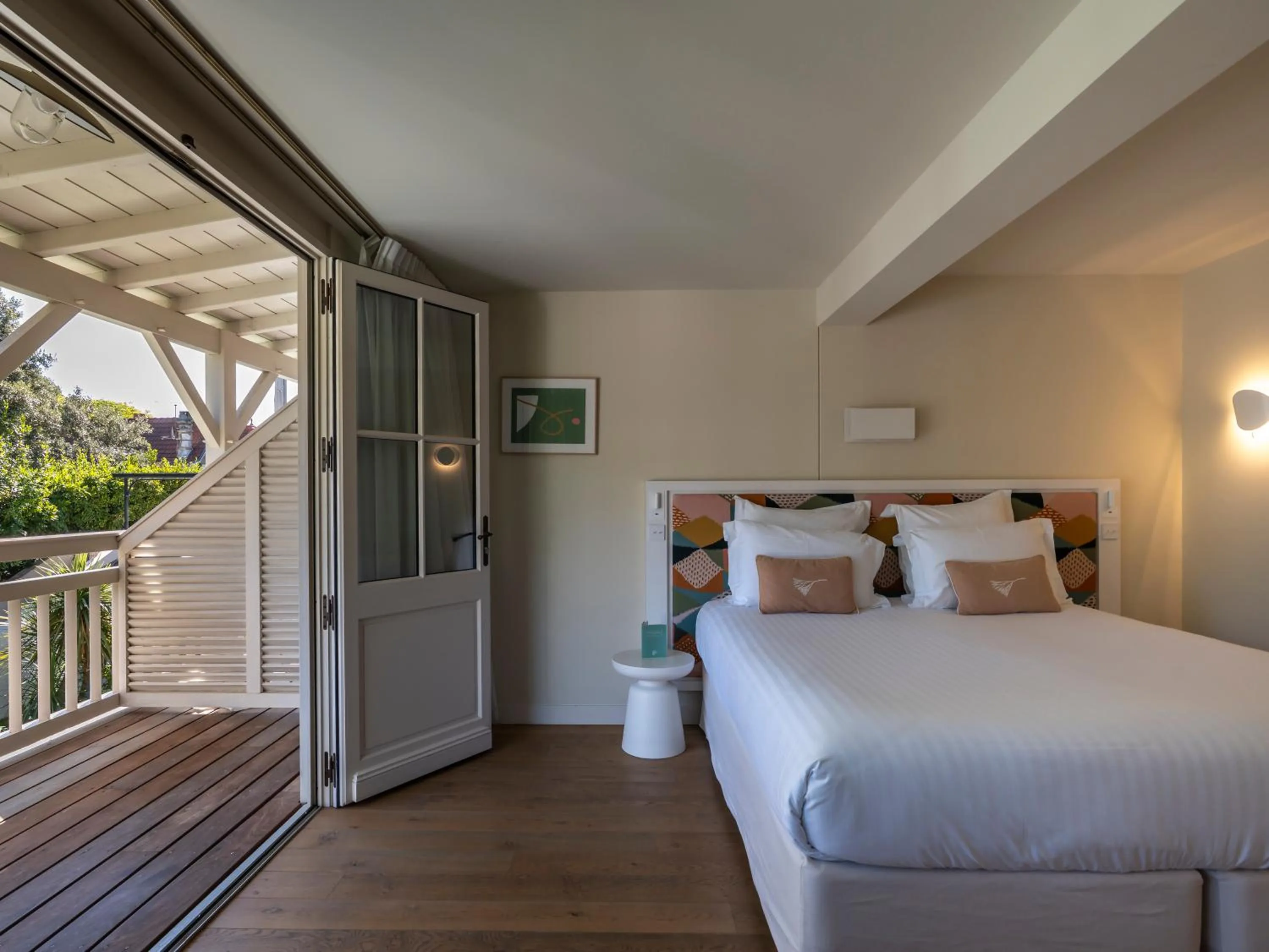 Bed in La Villa du Moulleau