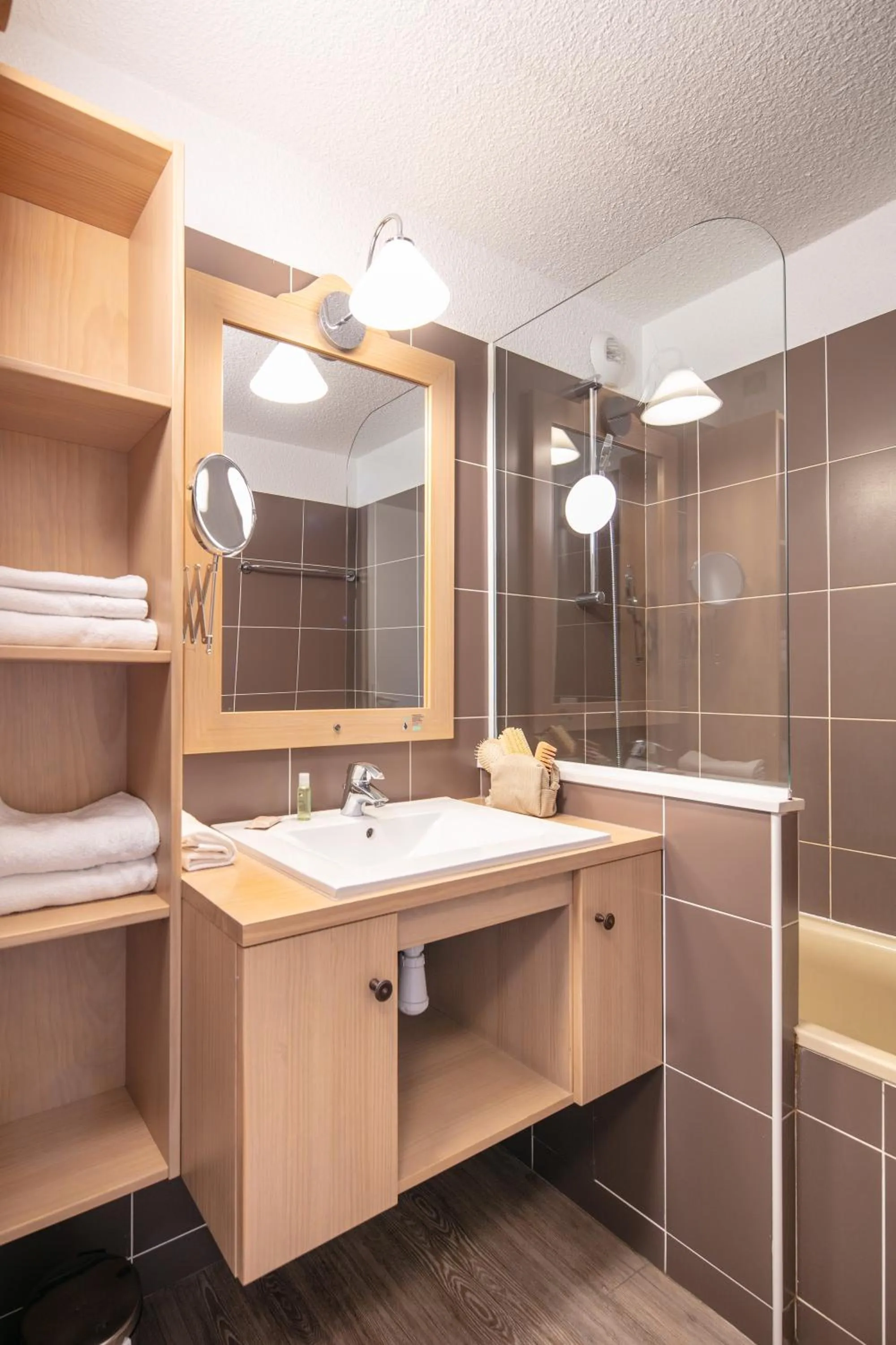 Shower in Résidence Pierre & Vacances Les Bergers