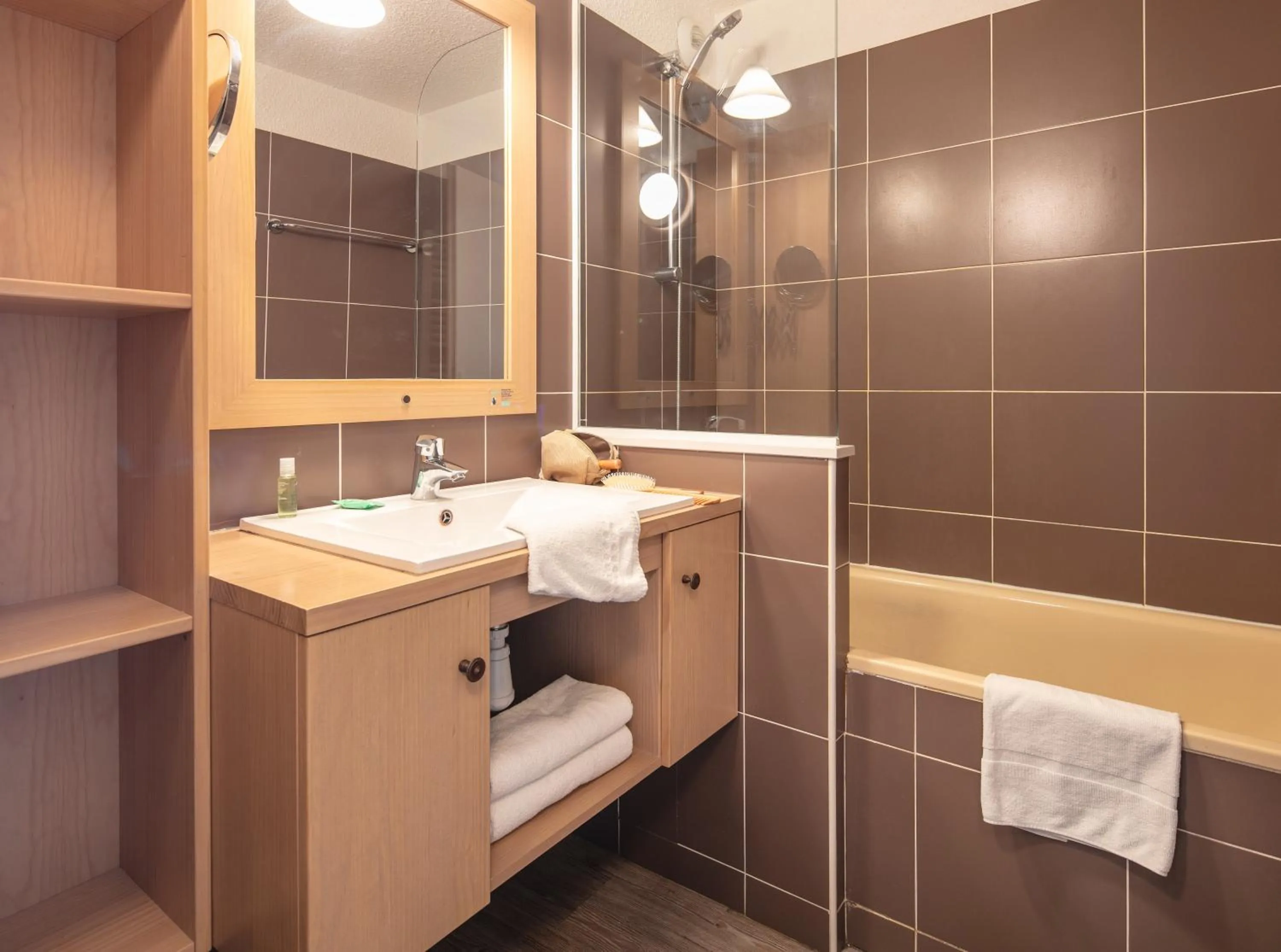 Bathroom in Résidence Pierre & Vacances Les Bergers