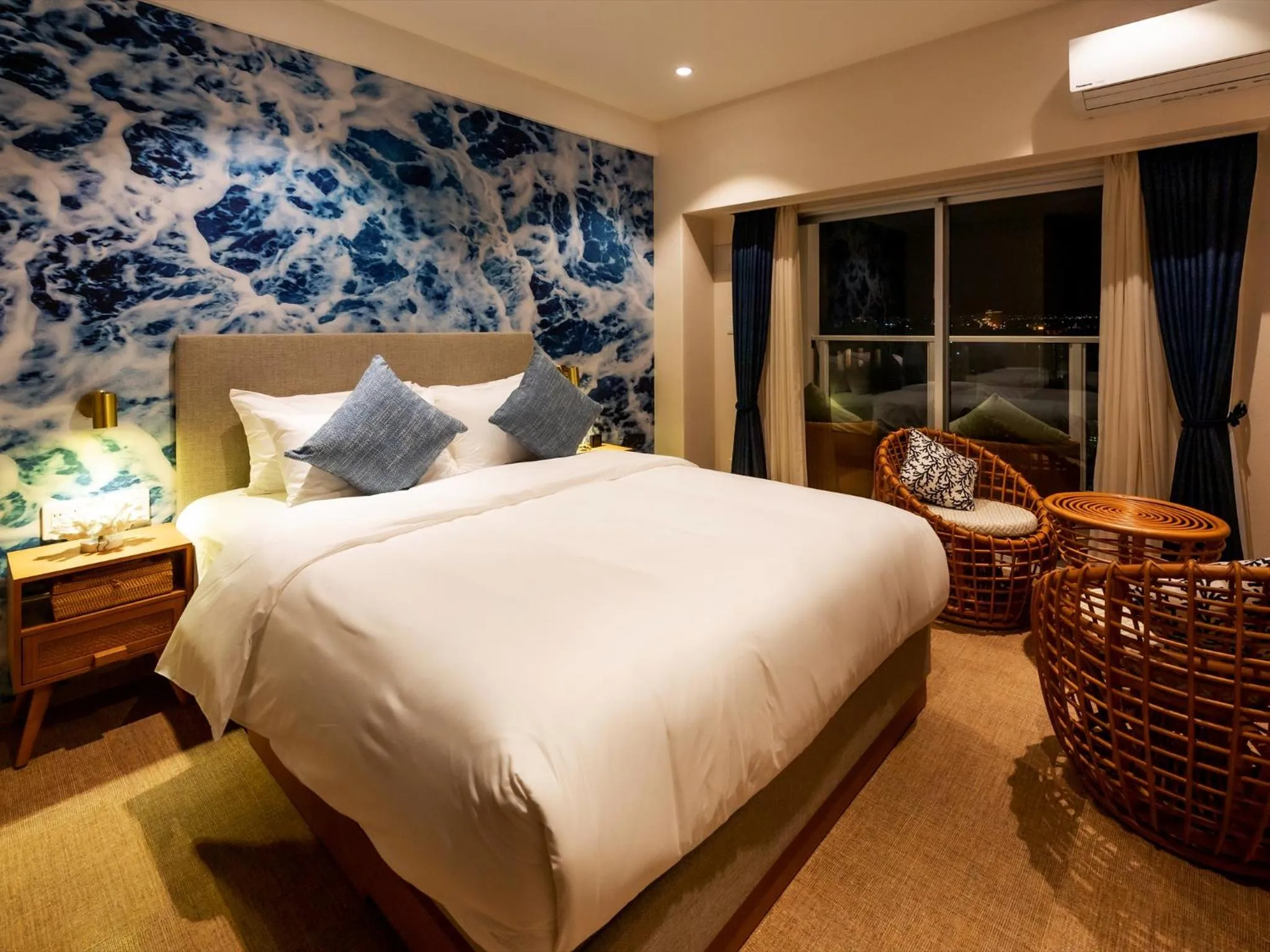 Bed in The Moana