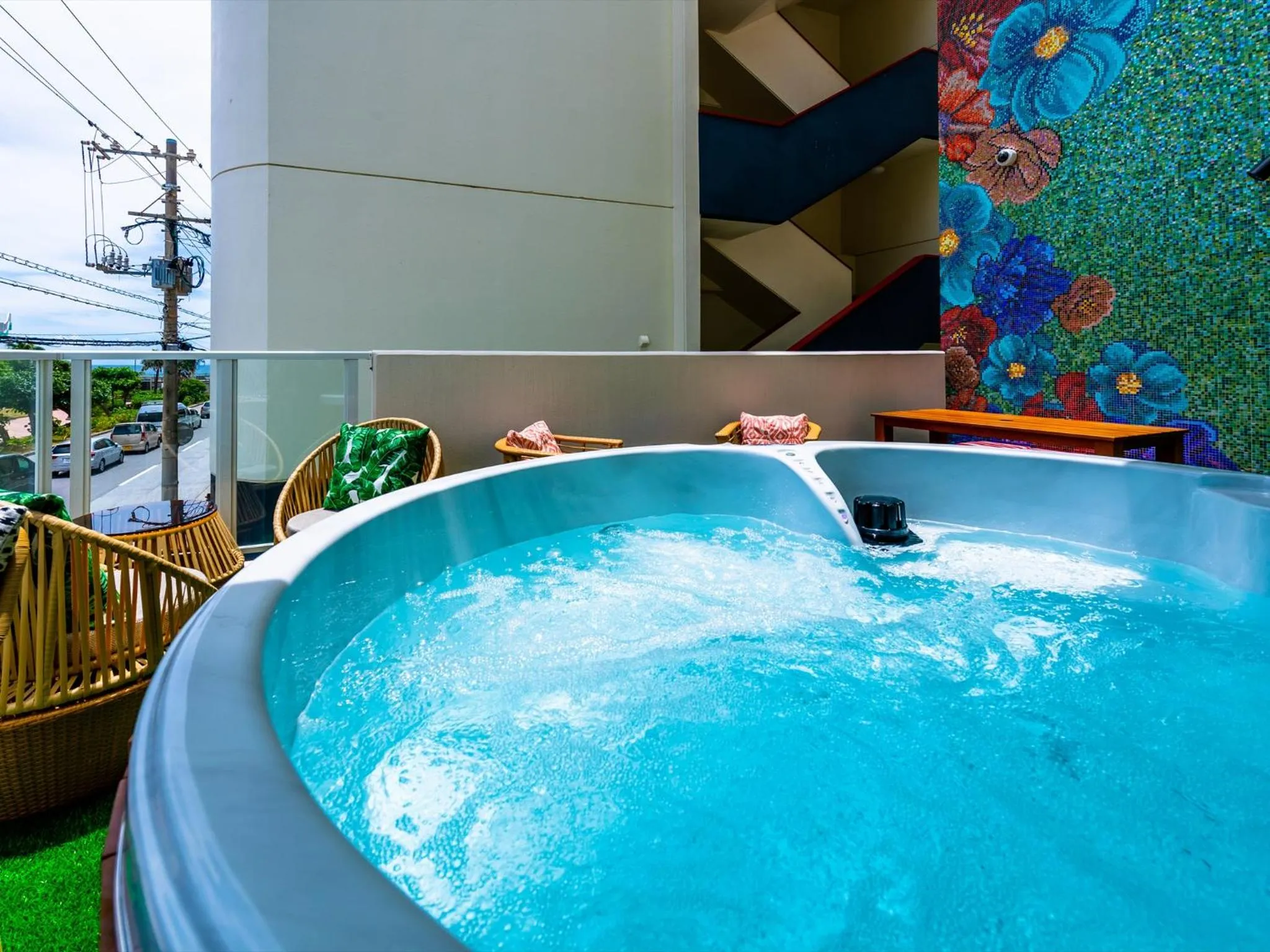 Balcony/Terrace in The Moana