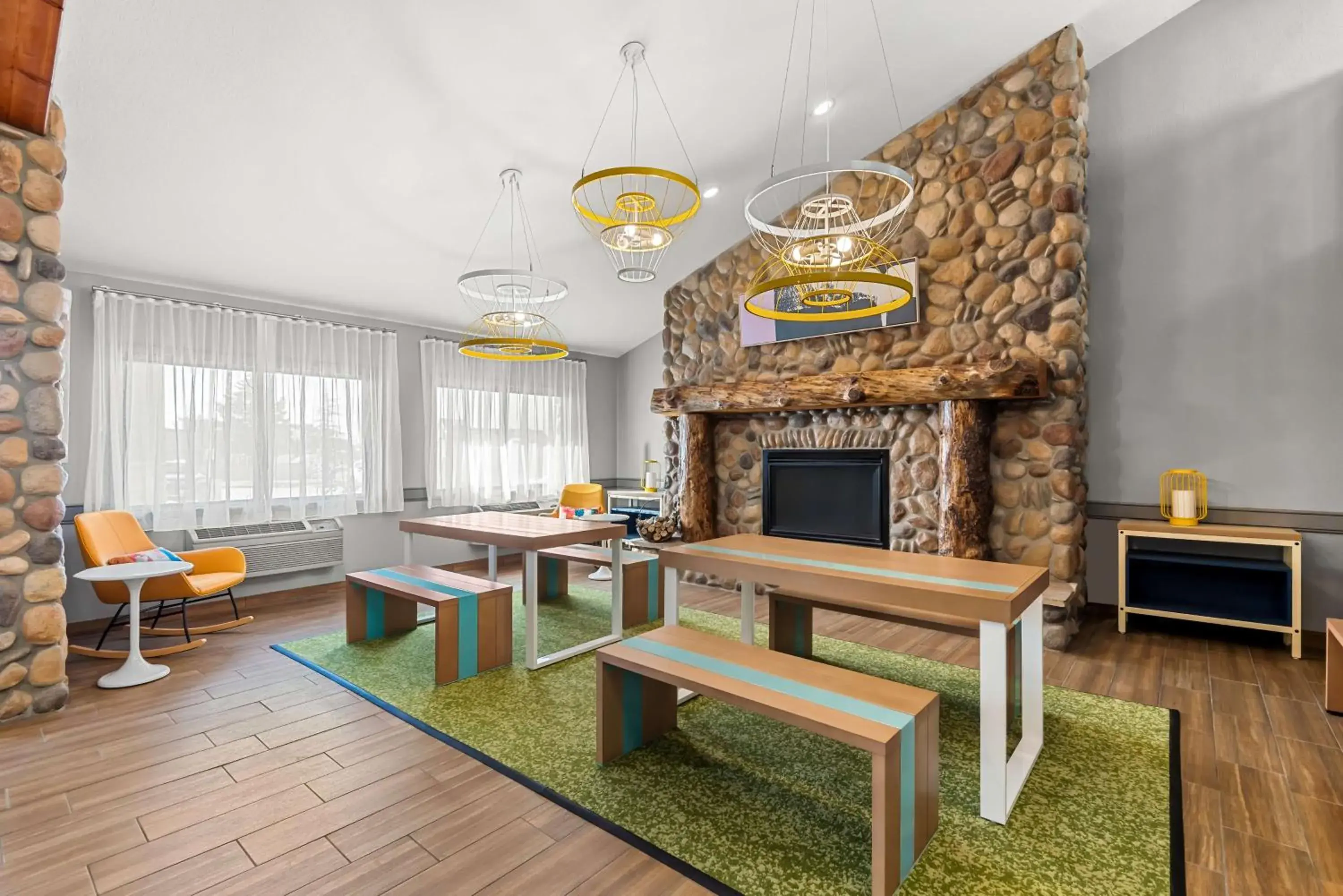 Lobby or reception in Spark by Hilton Cedar Falls Lobby or reception in Spark by Hilton Cedar Falls