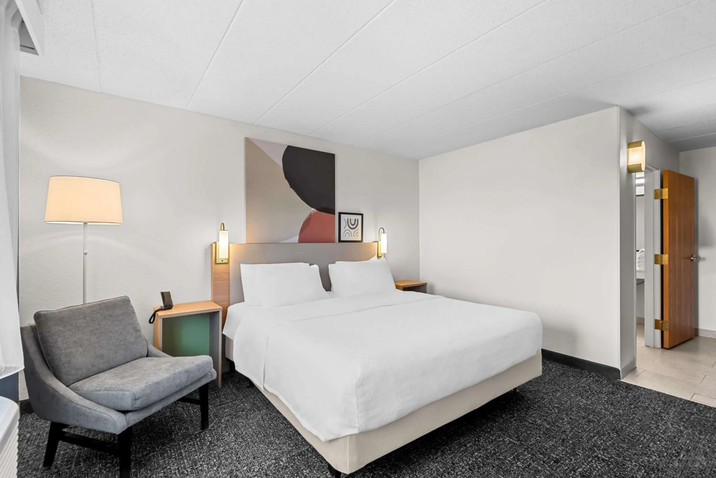 Bed in Spark by Hilton Cedar Falls