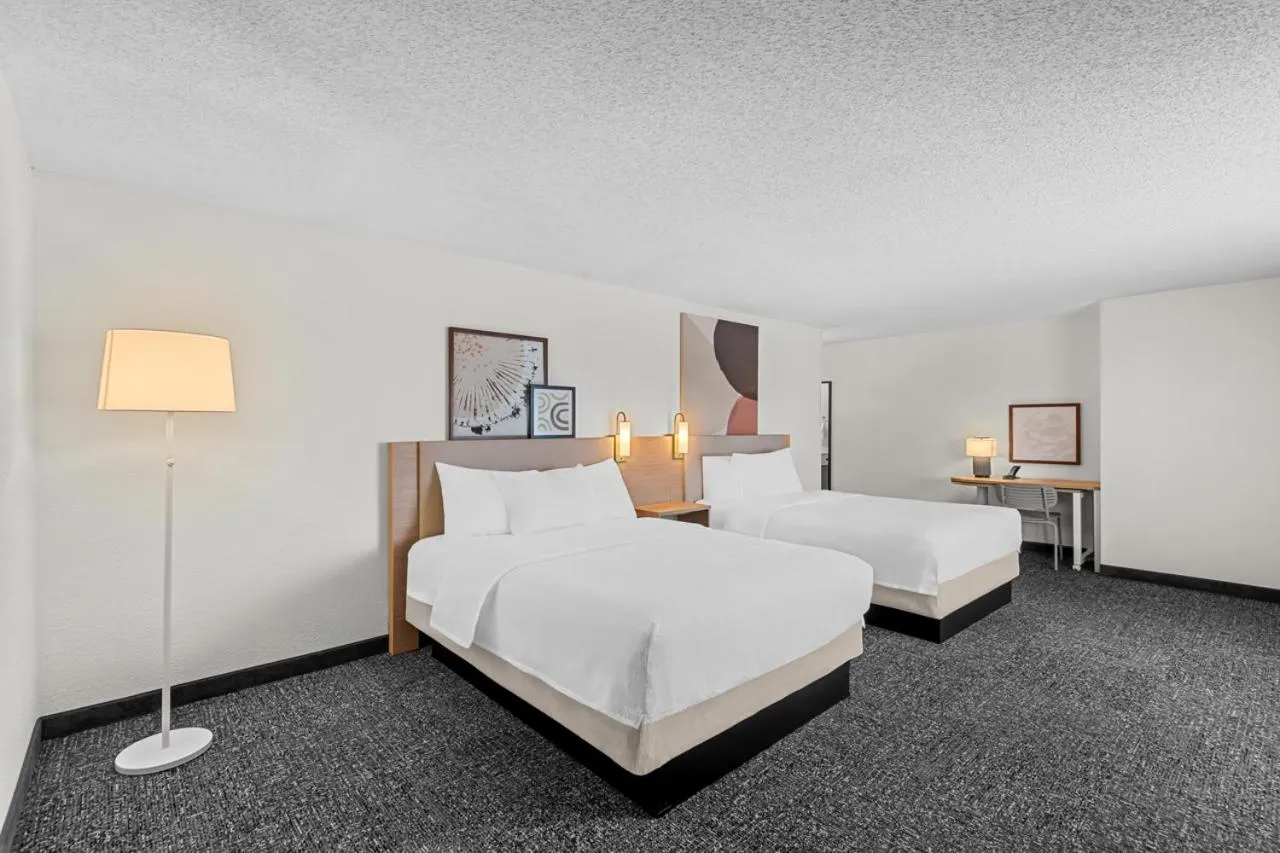 Bed in Spark by Hilton Cedar Falls