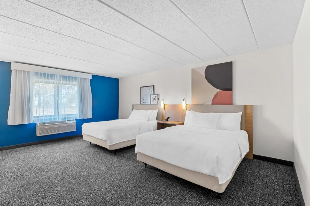 Bed in Spark by Hilton Cedar Falls