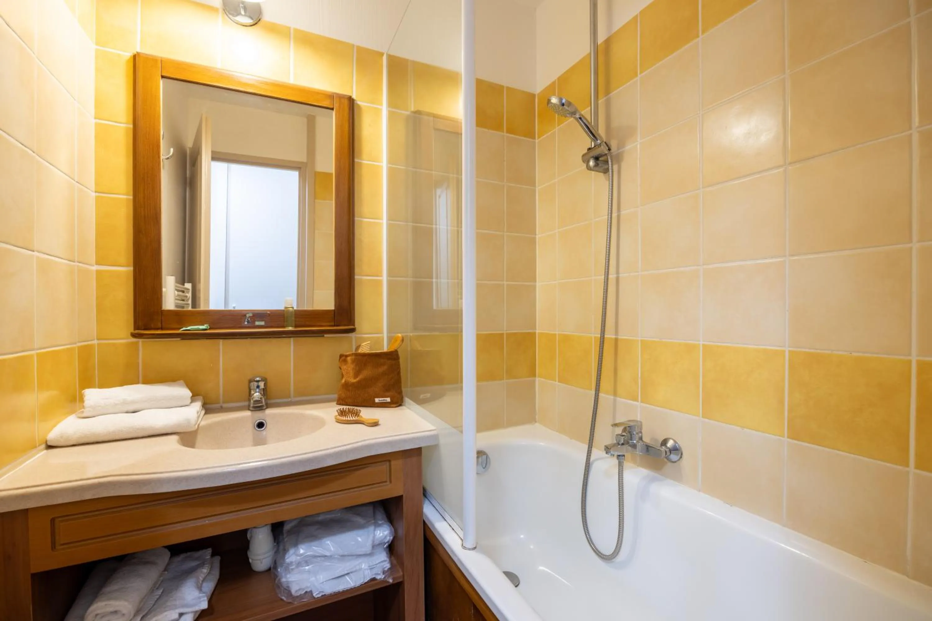 Bathroom in Résidence Pierre & Vacances Les Trois Domaines