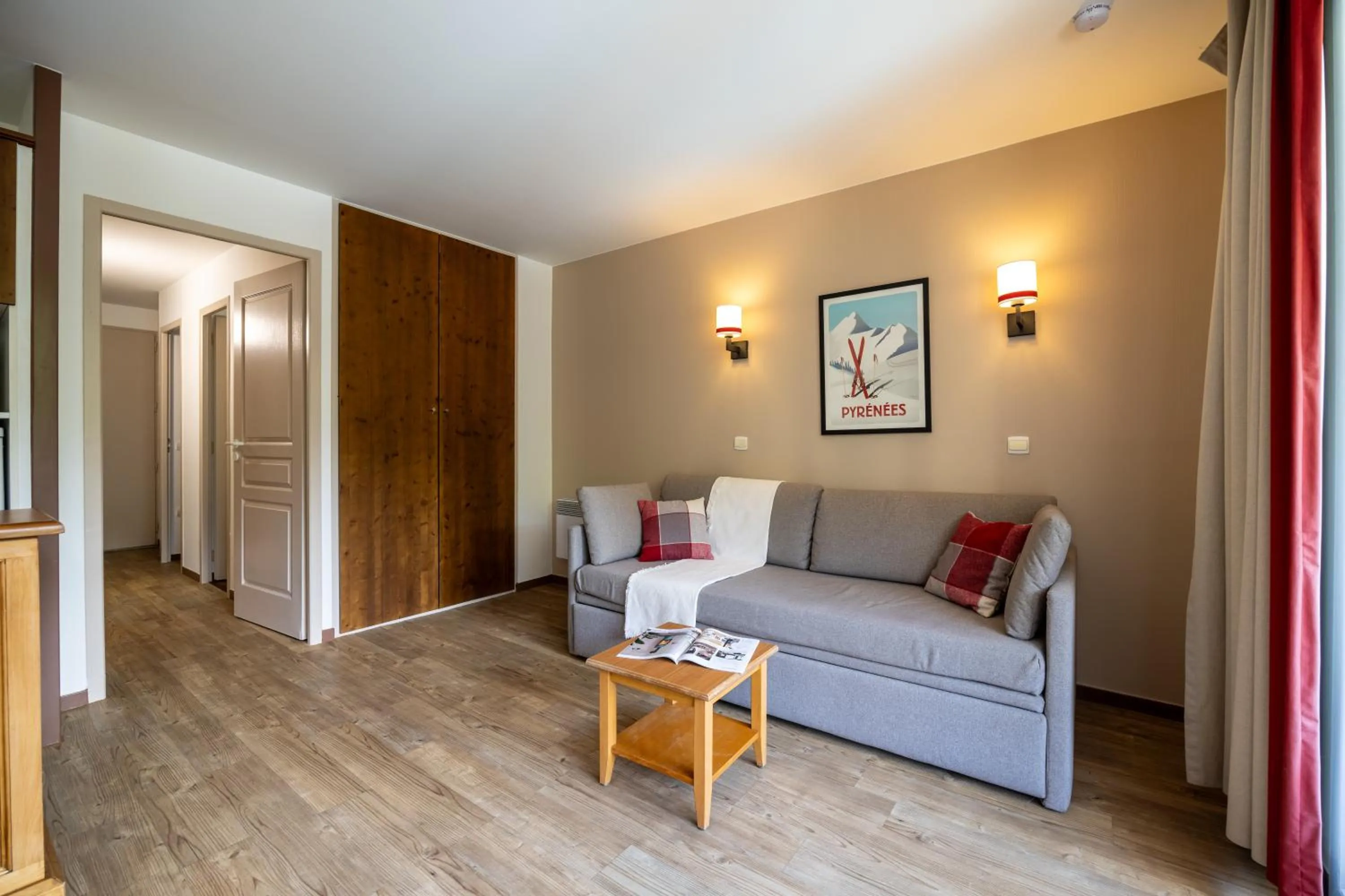 Bed in Résidence Pierre & Vacances Les Trois Domaines