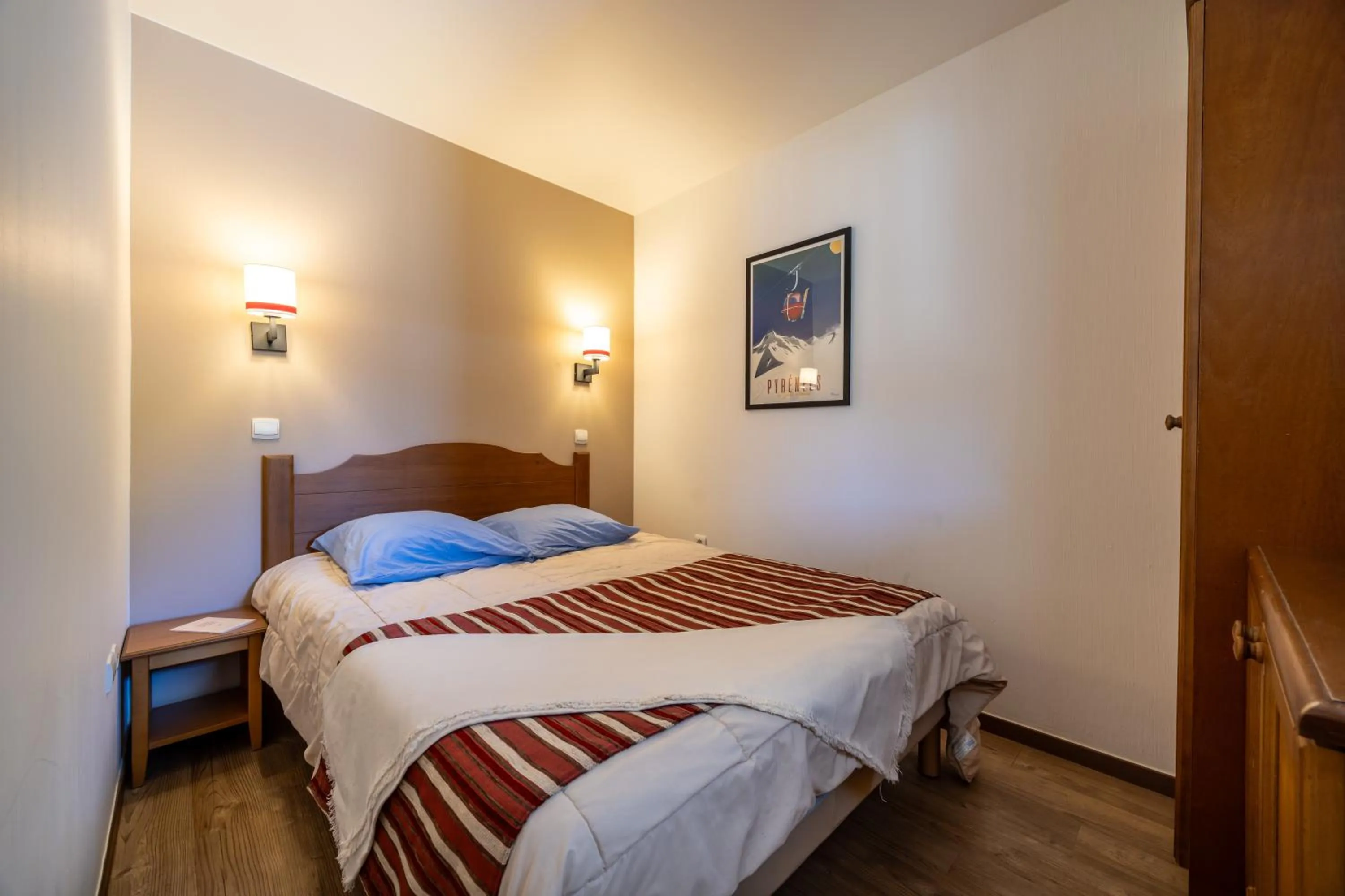 Bed in Résidence Pierre & Vacances Les Trois Domaines