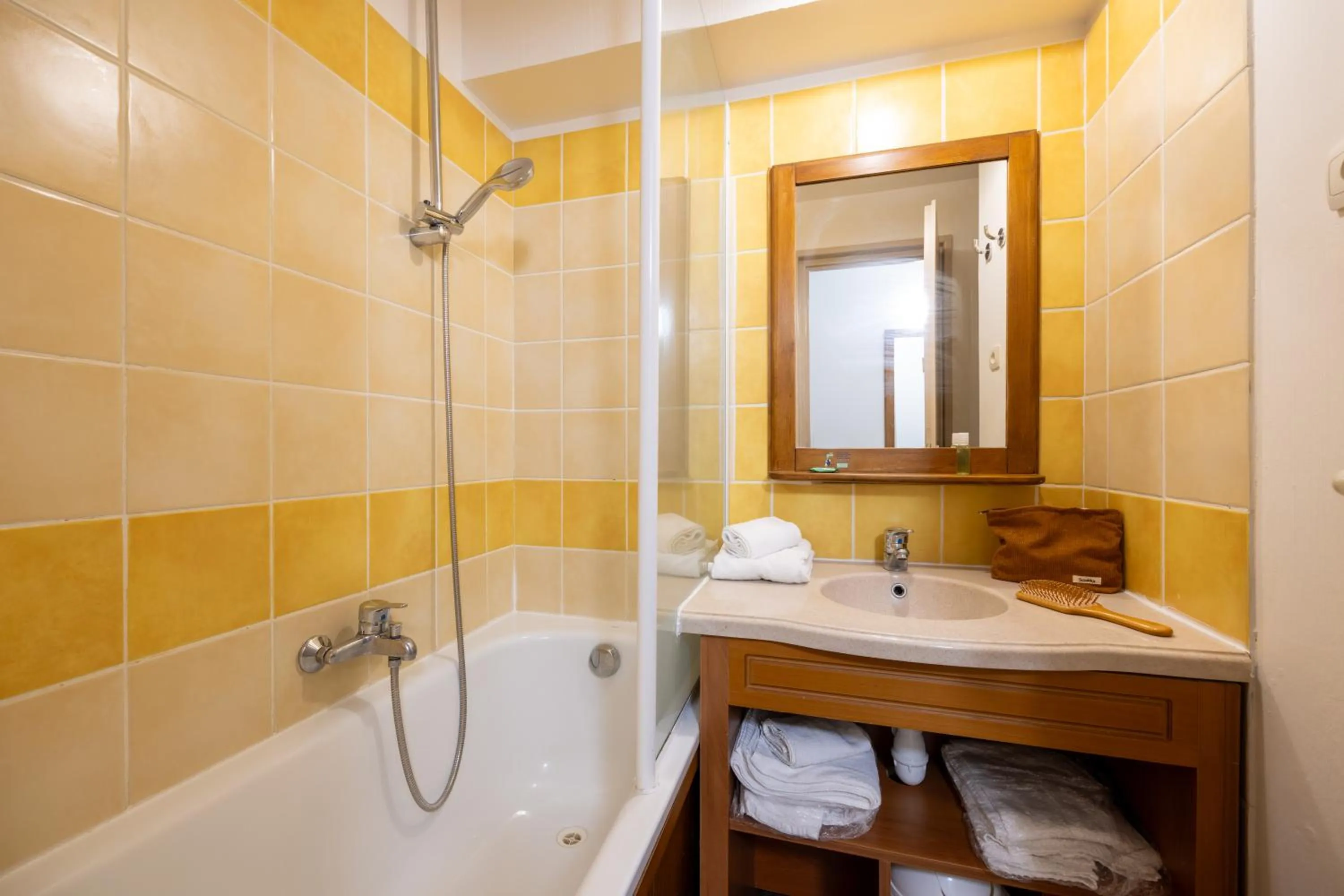 Bathroom in Résidence Pierre & Vacances Les Trois Domaines