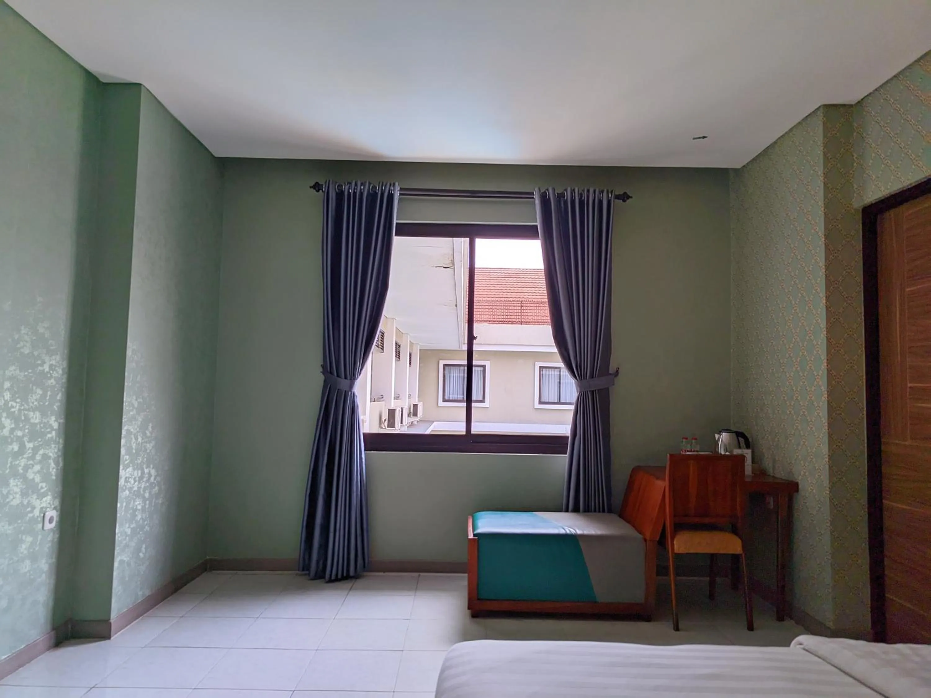 View (from property/room), Bed in Hotel Nalendra Plaza Subang