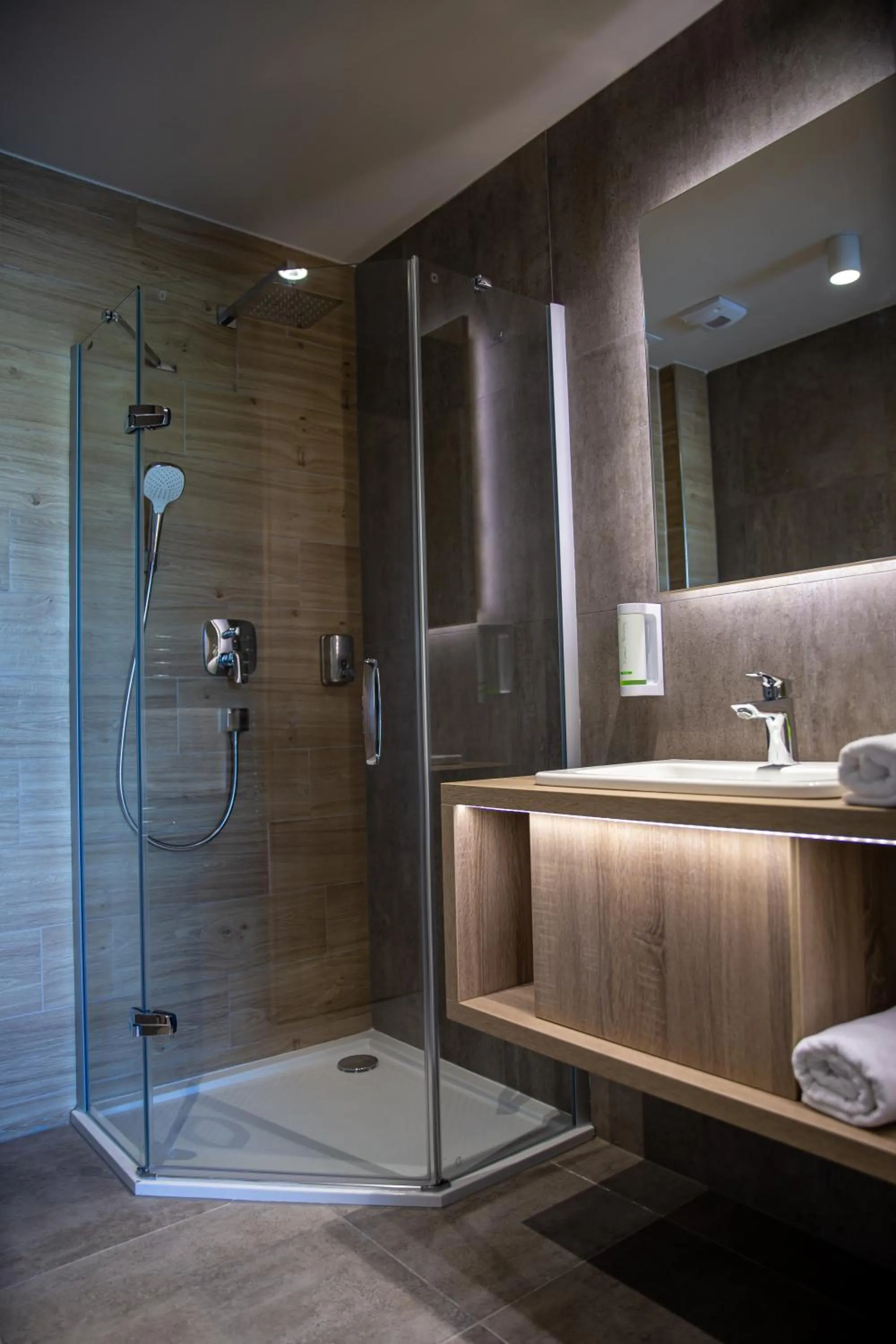 Bathroom in Lignum Hotel