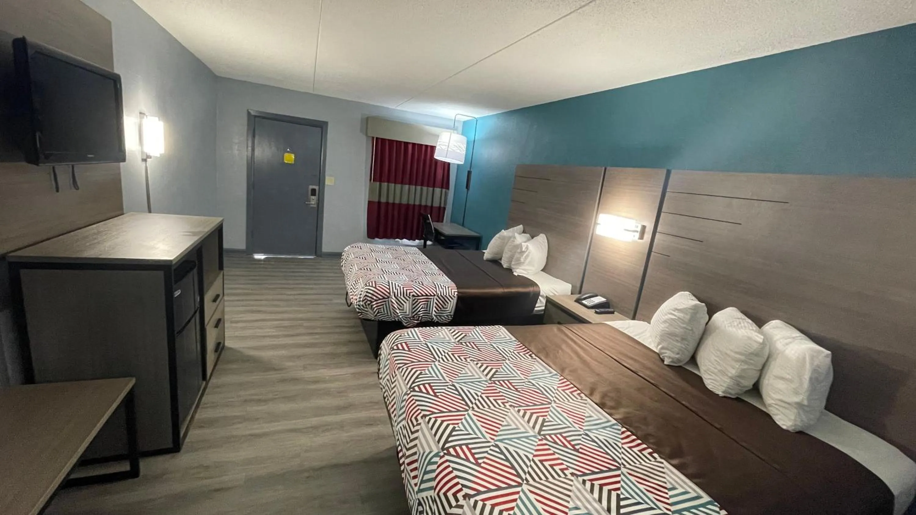 Bed in Jackson Motel