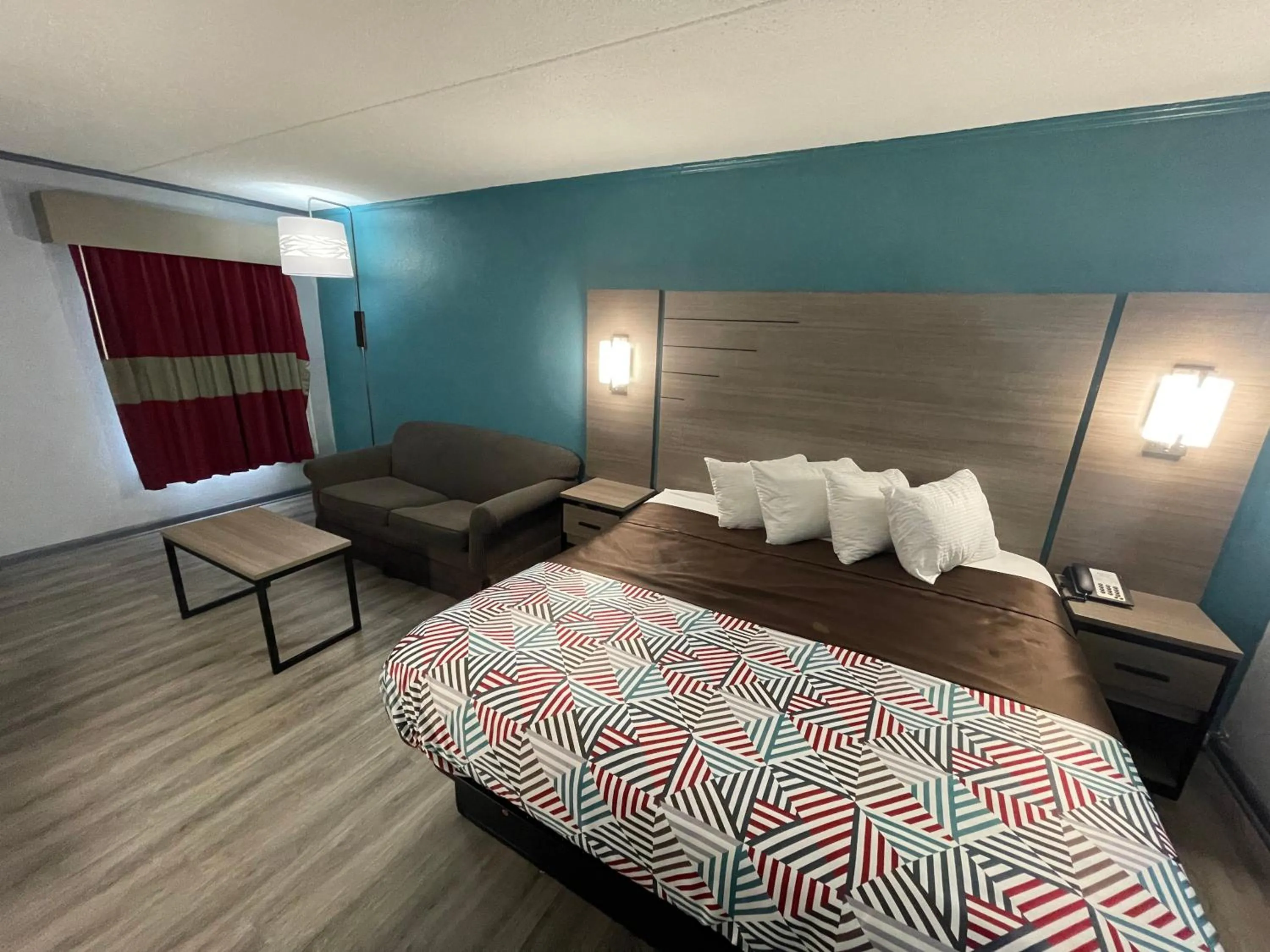 Bed in Jackson Motel