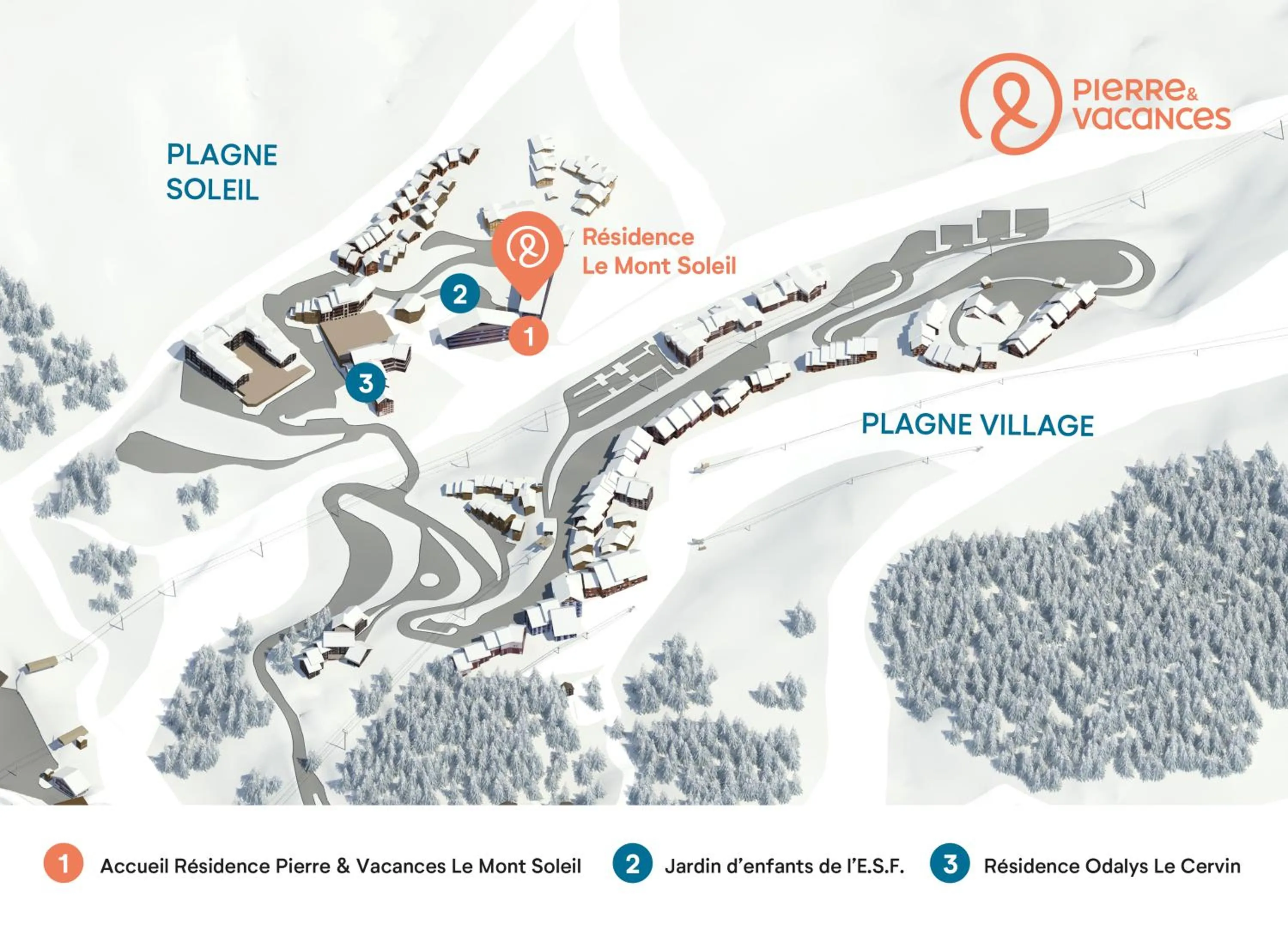 Natural landscape in Résidence Pierre & Vacances Le Mont Soleil