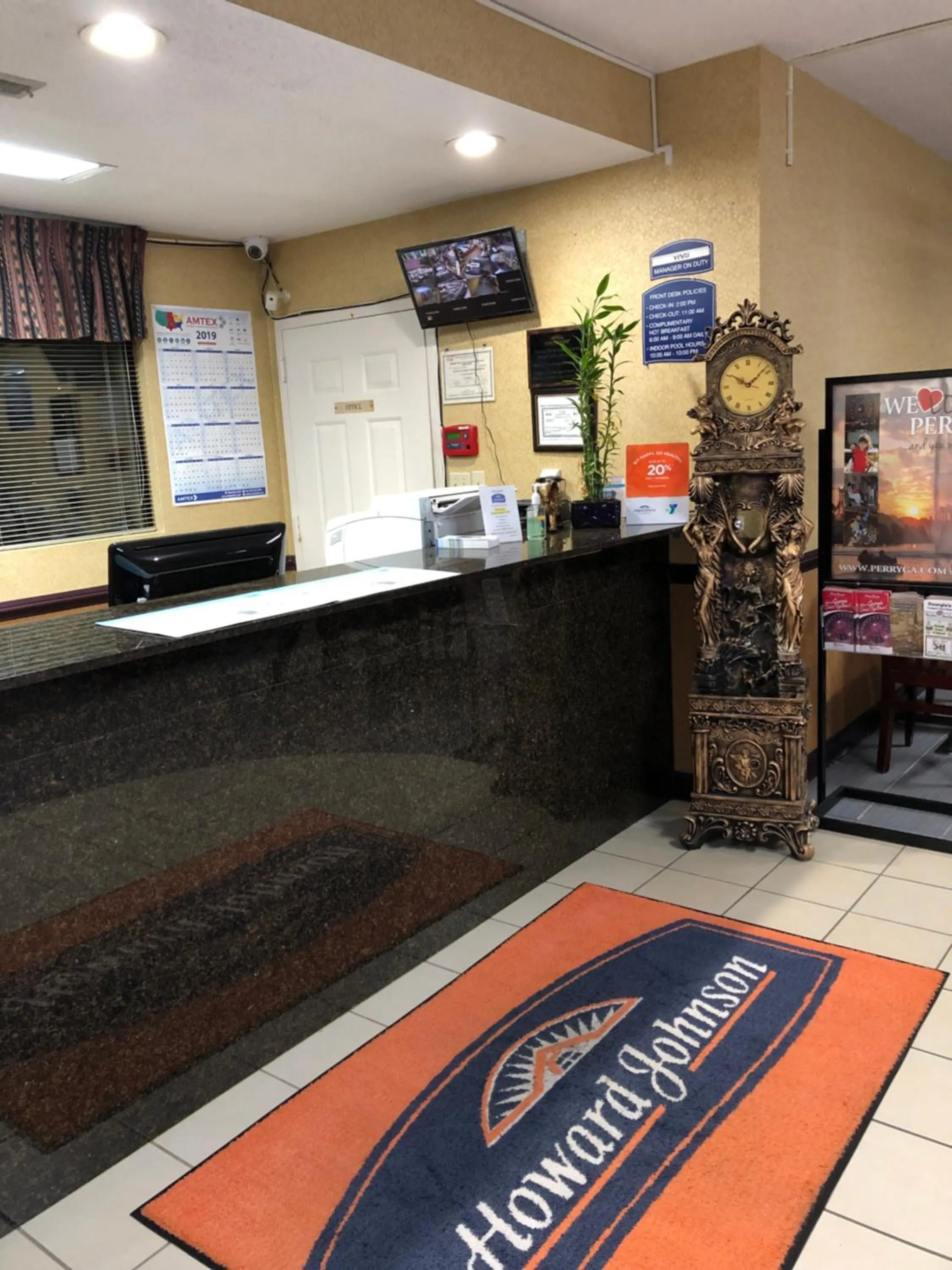 Lobby or reception in Howard Johnson by Wyndham Perry GA
