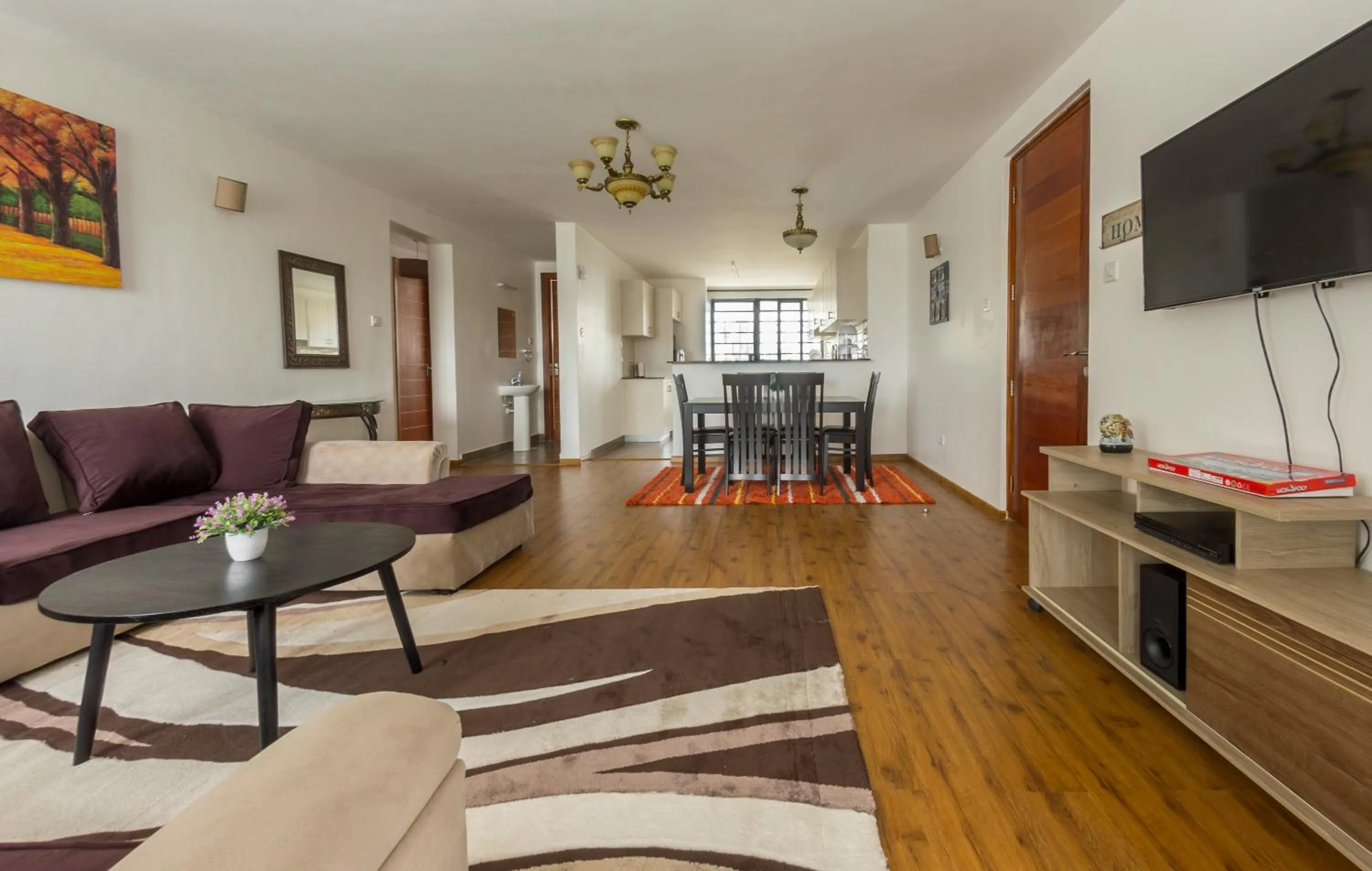 Communal lounge/ TV room in Erica Residences - Riverside