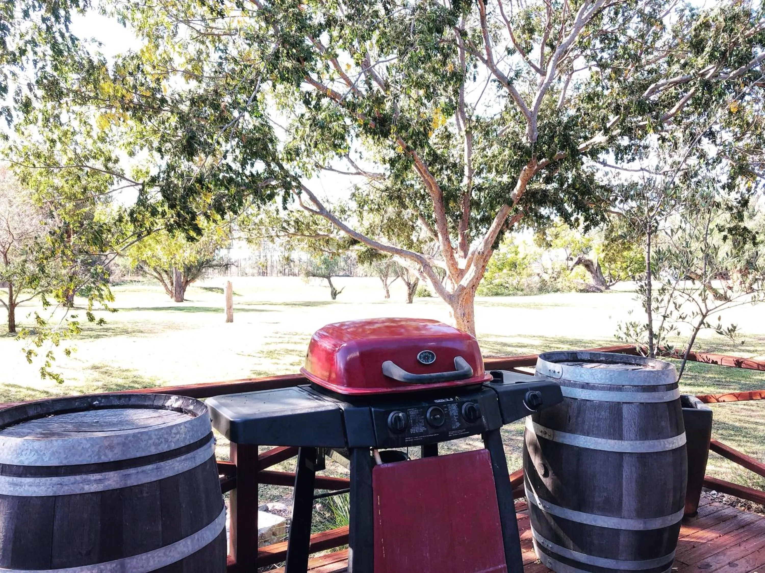 BBQ facilities in Pieter van Gent Winery & Vineyard