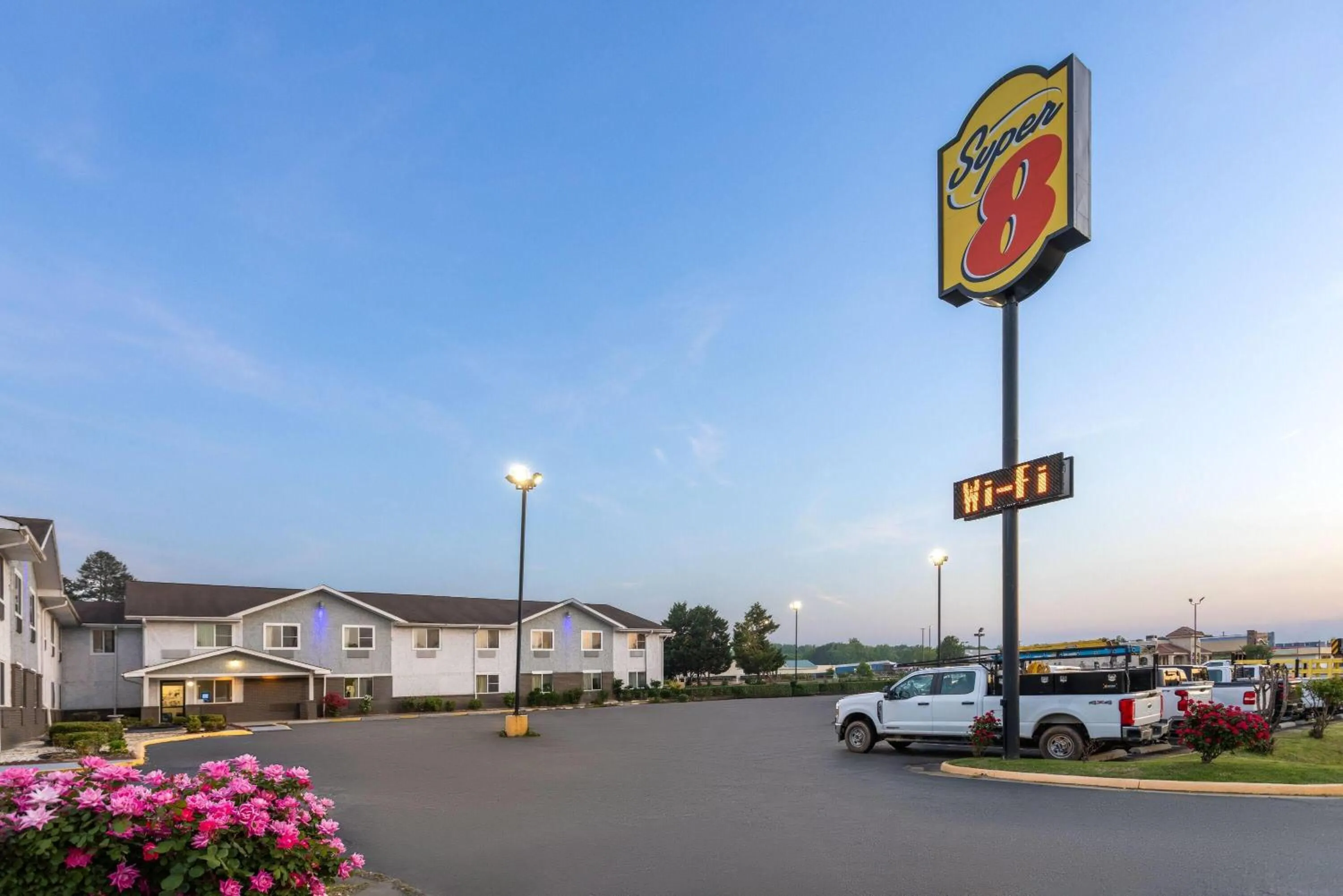 Property building in Super 8 by Wyndham South Boston VA