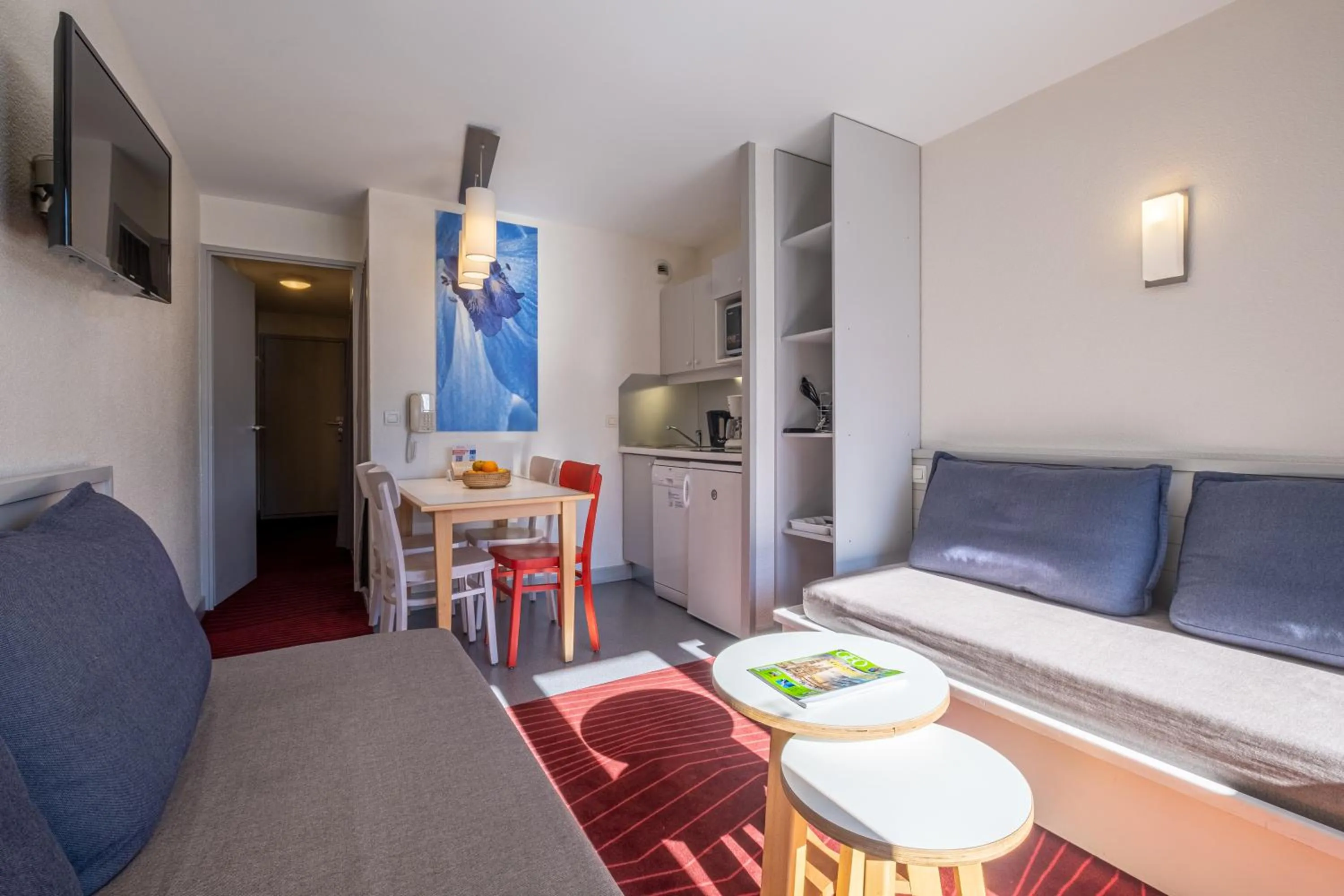 Communal lounge/ TV room in Résidence Pierre & Vacances La Daille