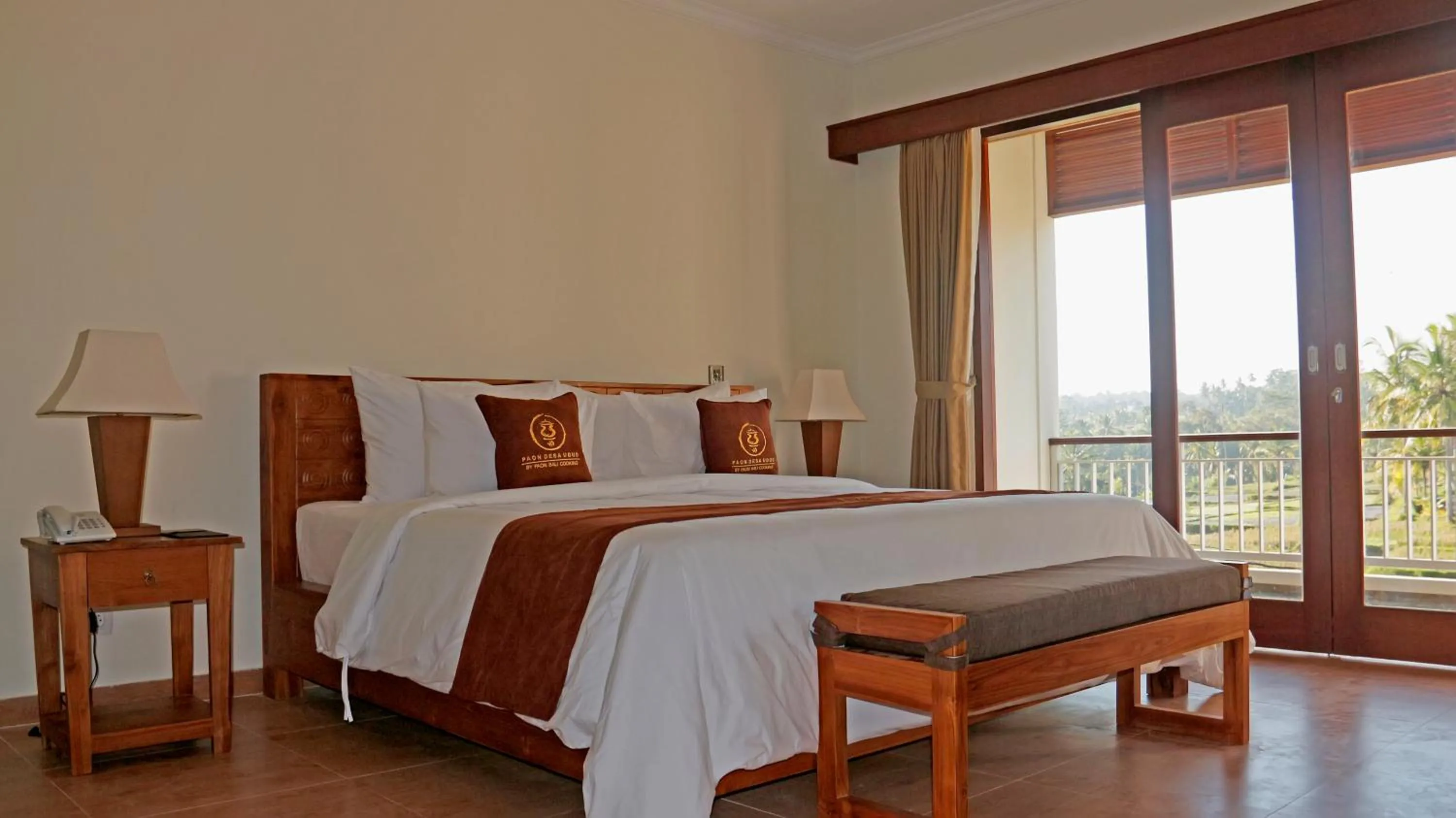 Bed in Paon Desa Ubud