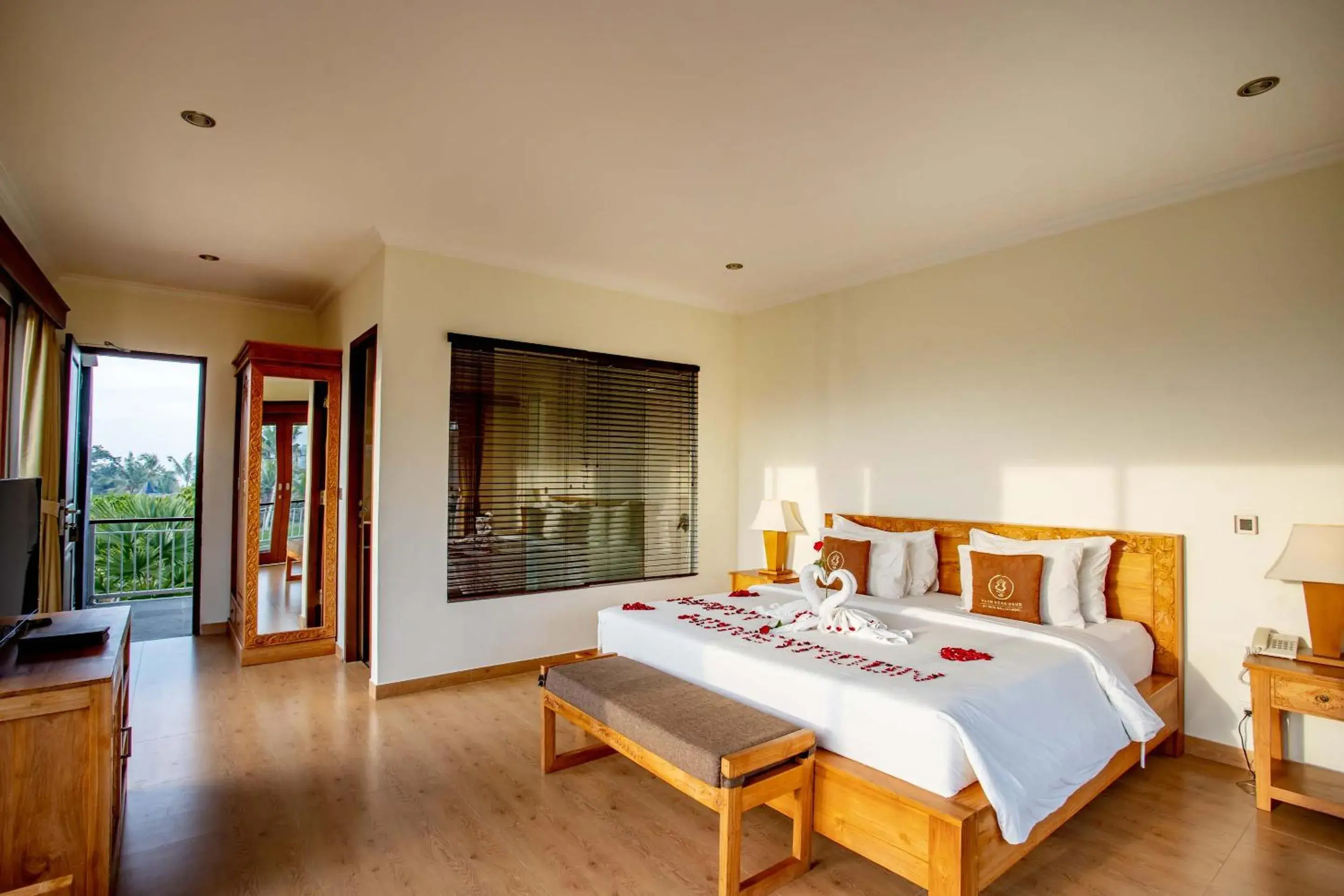 Suite Balcony with Rice Field View in Paon Desa Ubud Suite Balcony with Rice Field View in Paon Desa Ubud