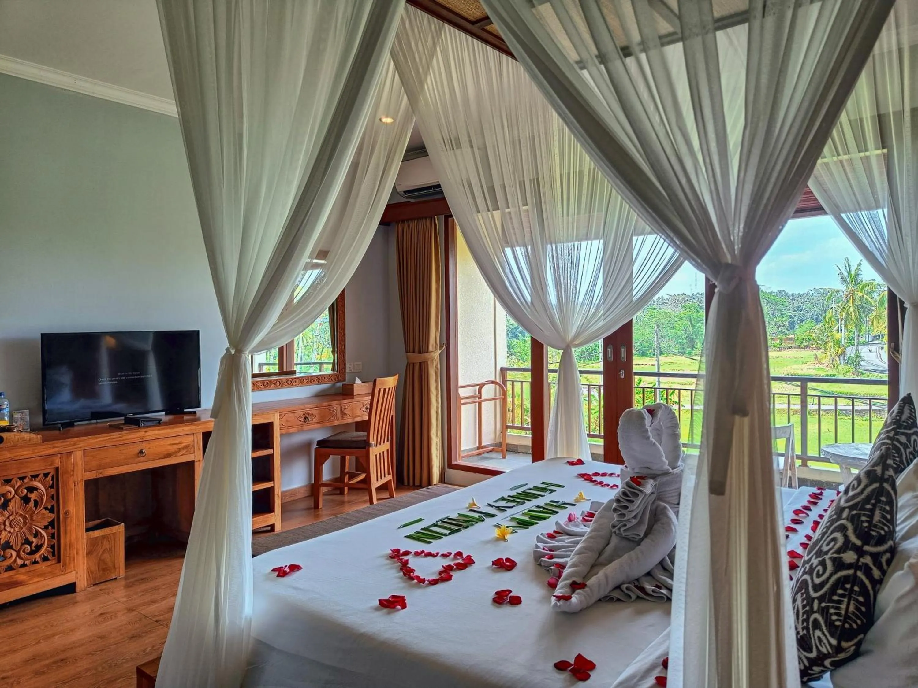 Bedroom, Bed in Paon Desa Ubud