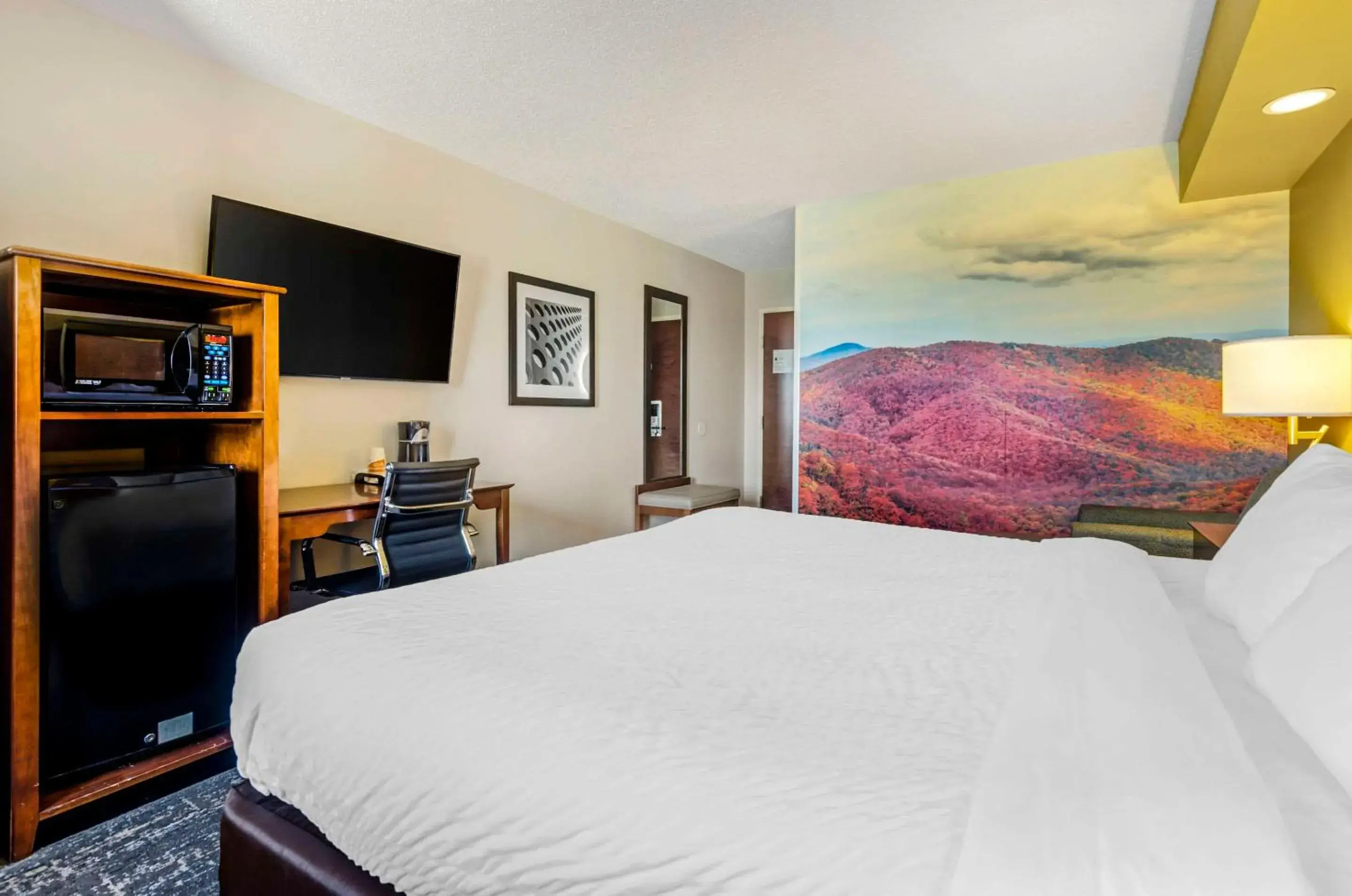 Photo of the whole room, Bed in Clarion Pointe Staunton East Photo of the whole room, Bed in Clarion Pointe Staunton East