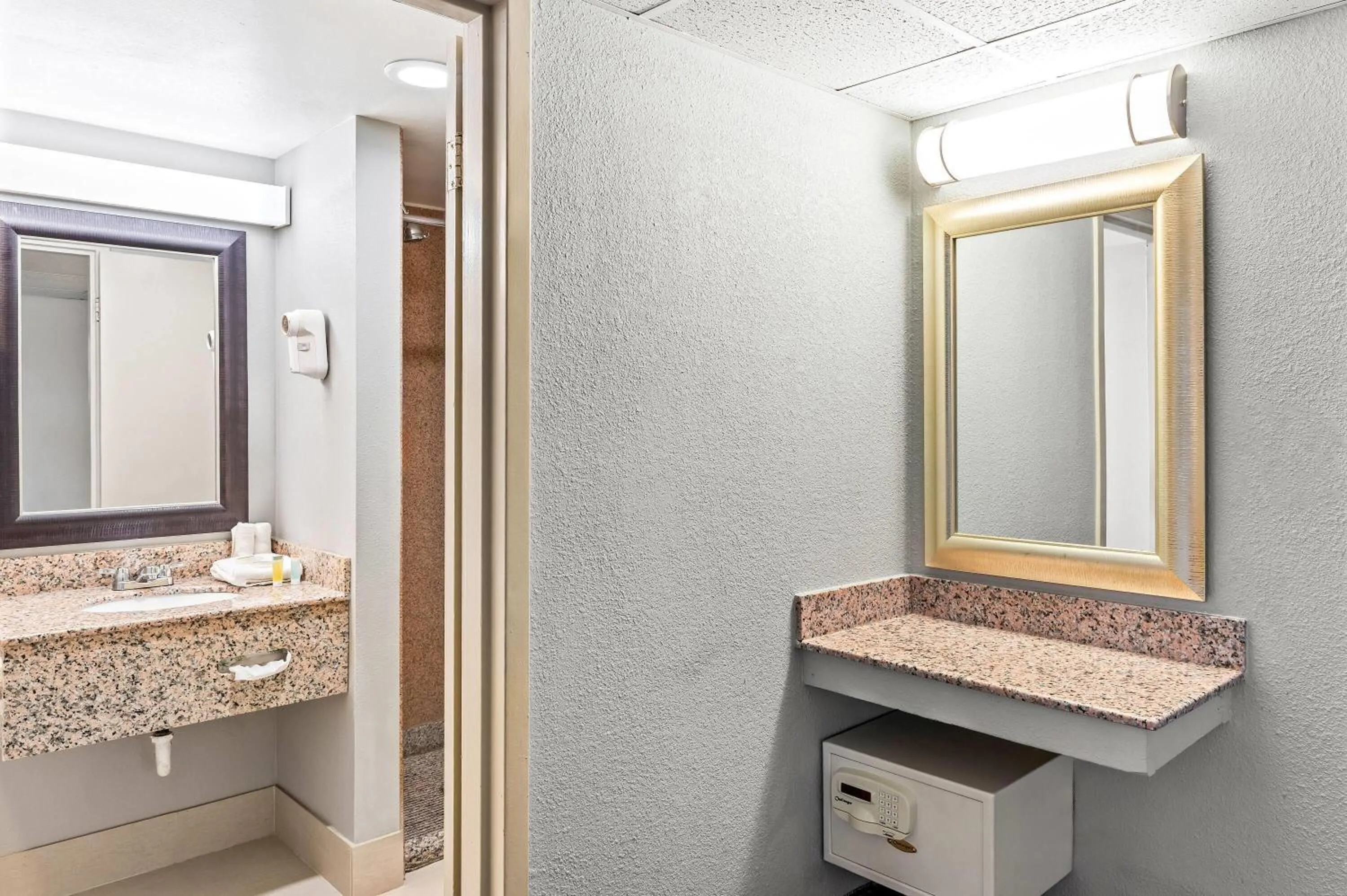 Bathroom in Travelodge by Wyndham Bloomington