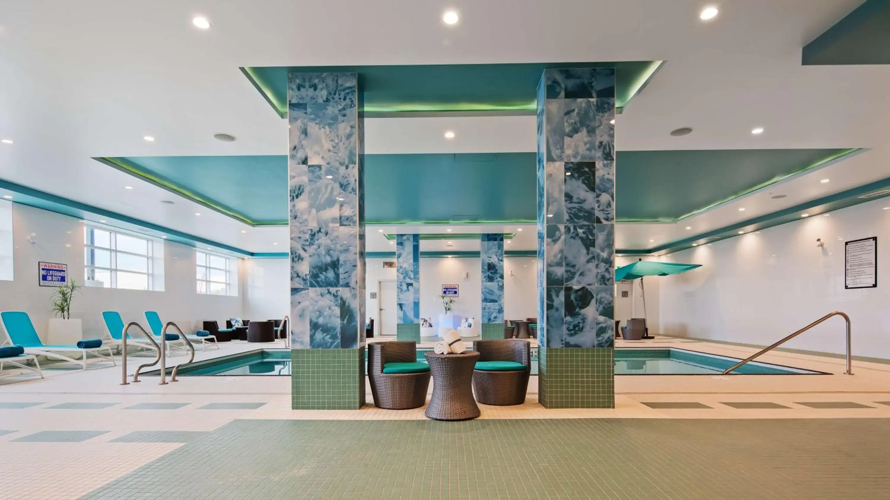 Pool view in Executive Residency by Best Western Calgary City View North Pool view in Executive Residency by Best Western Calgary City View North