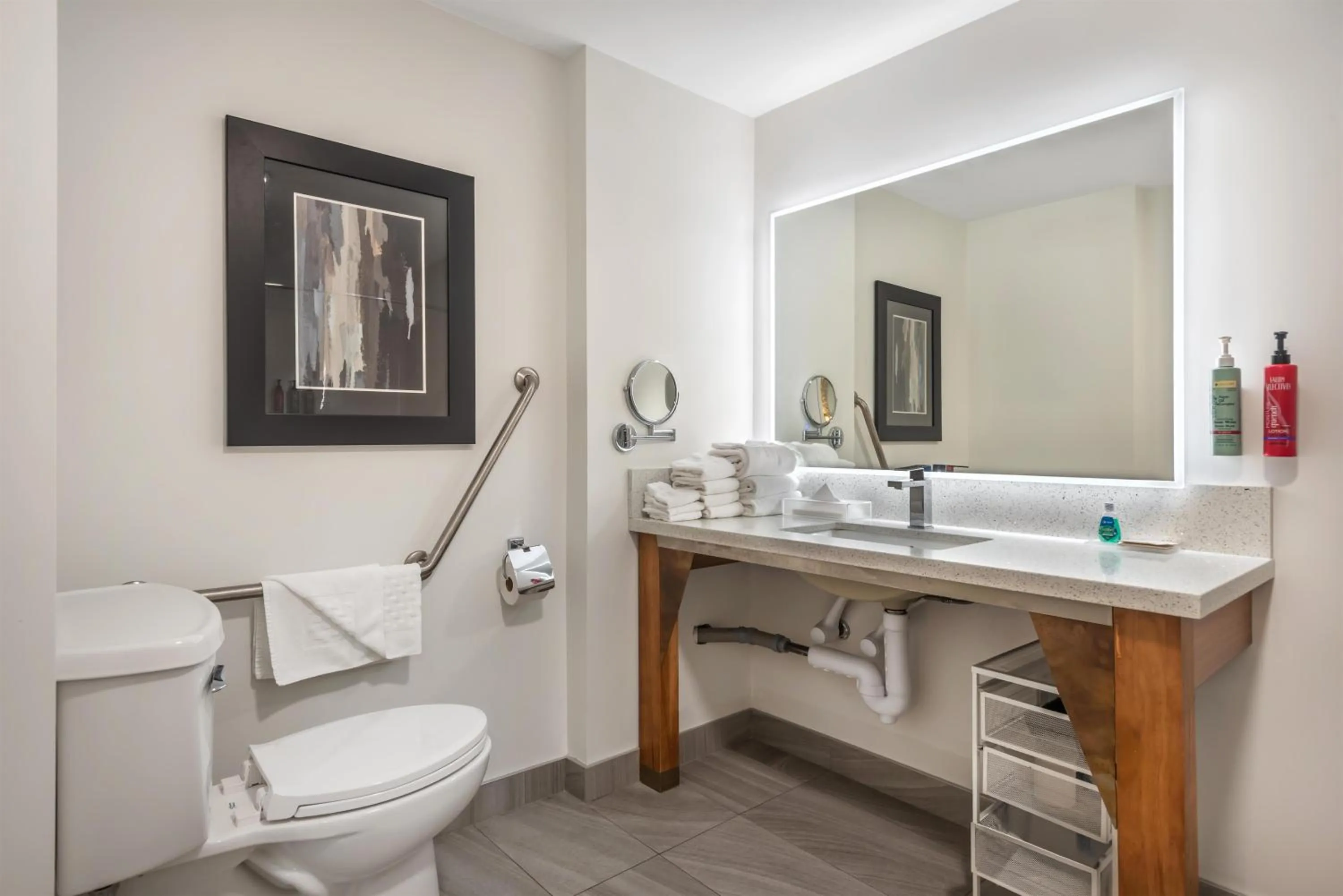 Bathroom in Executive Residency by Best Western Calgary City View North