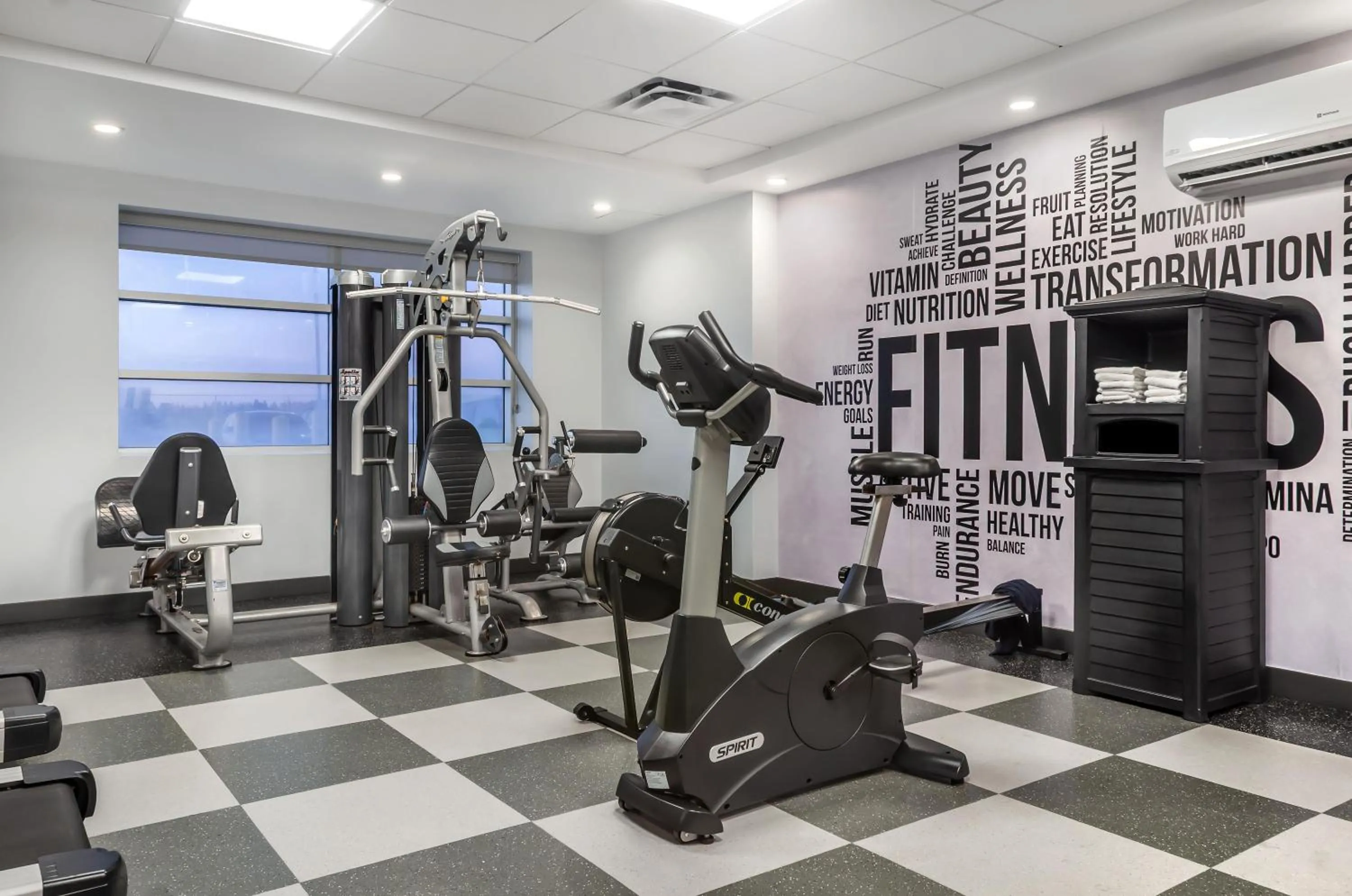 Fitness centre/facilities in Executive Residency by Best Western Calgary City View North