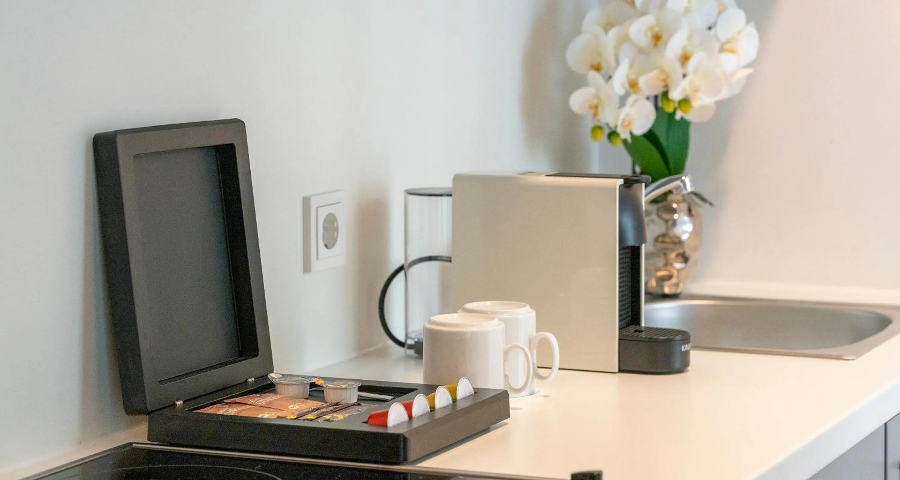 Coffee/tea facilities in Aiden by Best Western Biberach