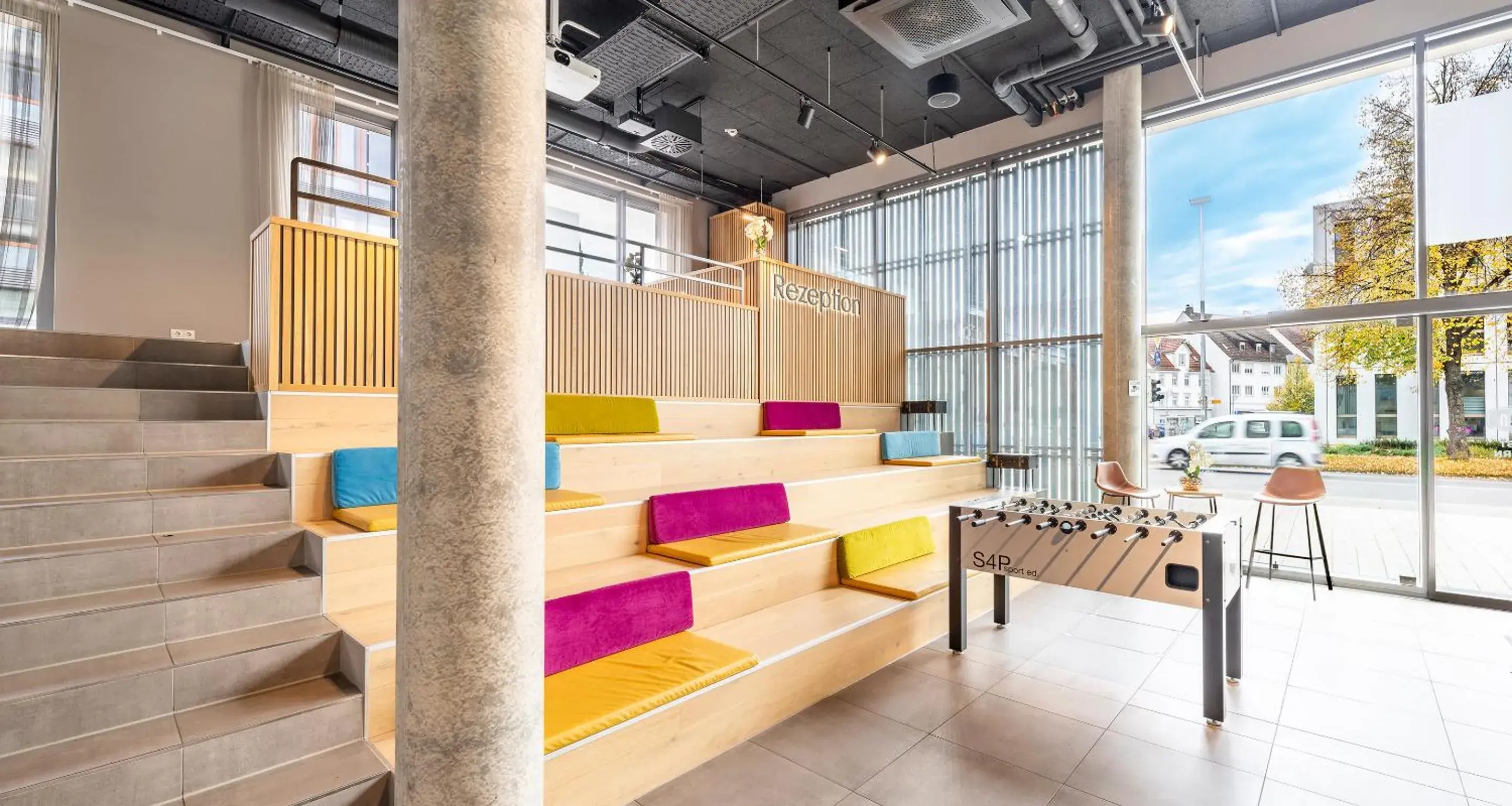 Lobby or reception in Aiden by Best Western Biberach Lobby or reception in Aiden by Best Western Biberach