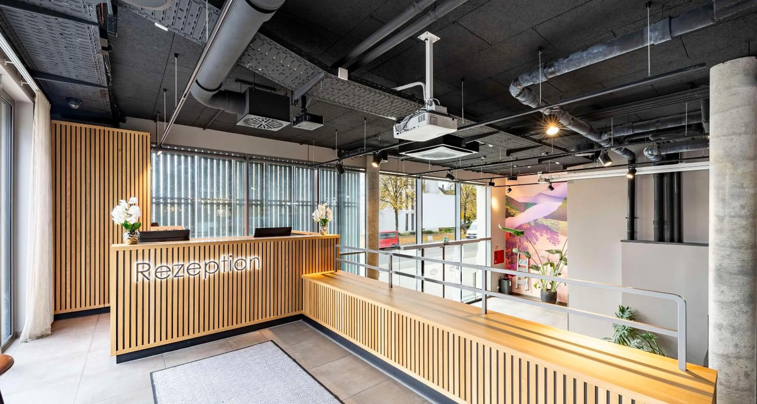 Lobby or reception in Aiden by Best Western Biberach