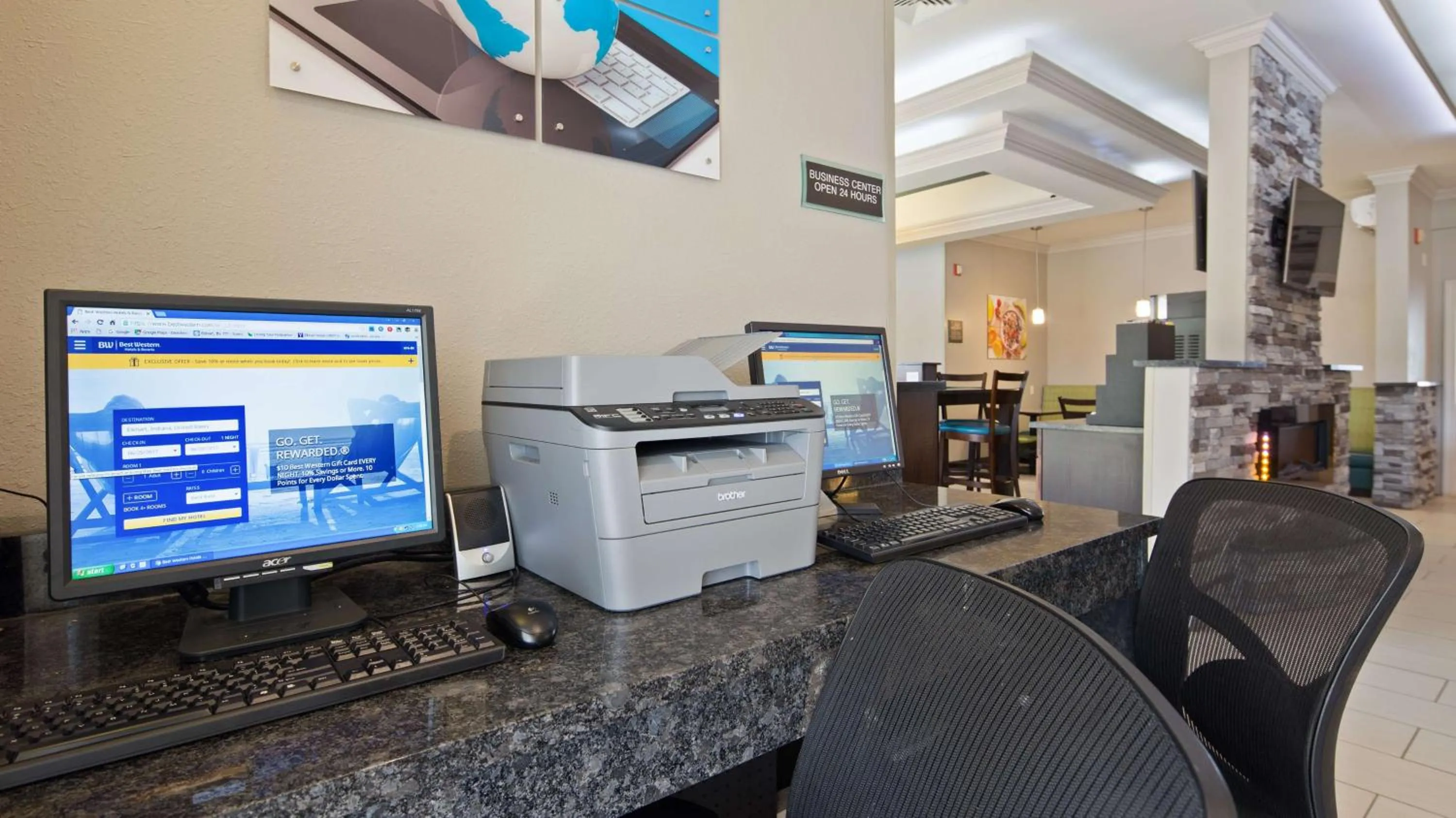 On site in Best Western Elkhart Inn & Suites