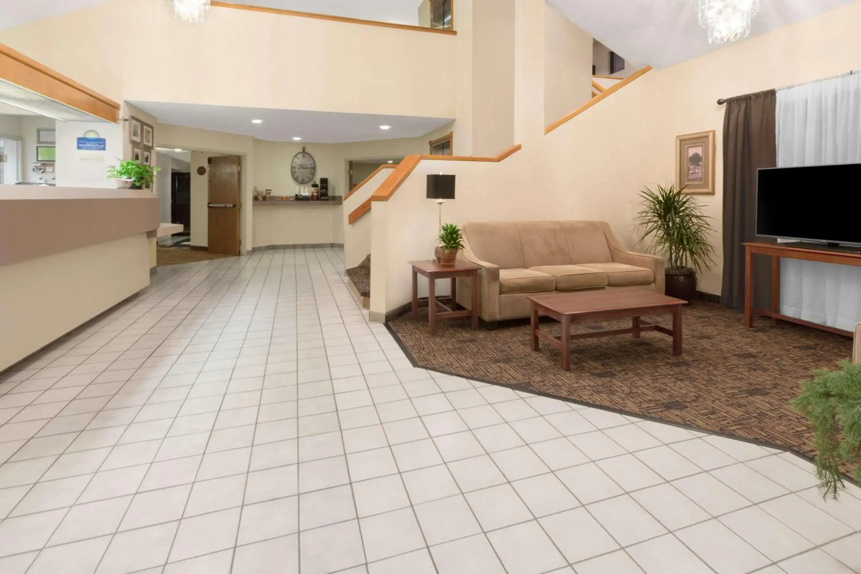 Lobby or reception in Days Inn by Wyndham Liberal KS Lobby or reception in Days Inn by Wyndham Liberal KS