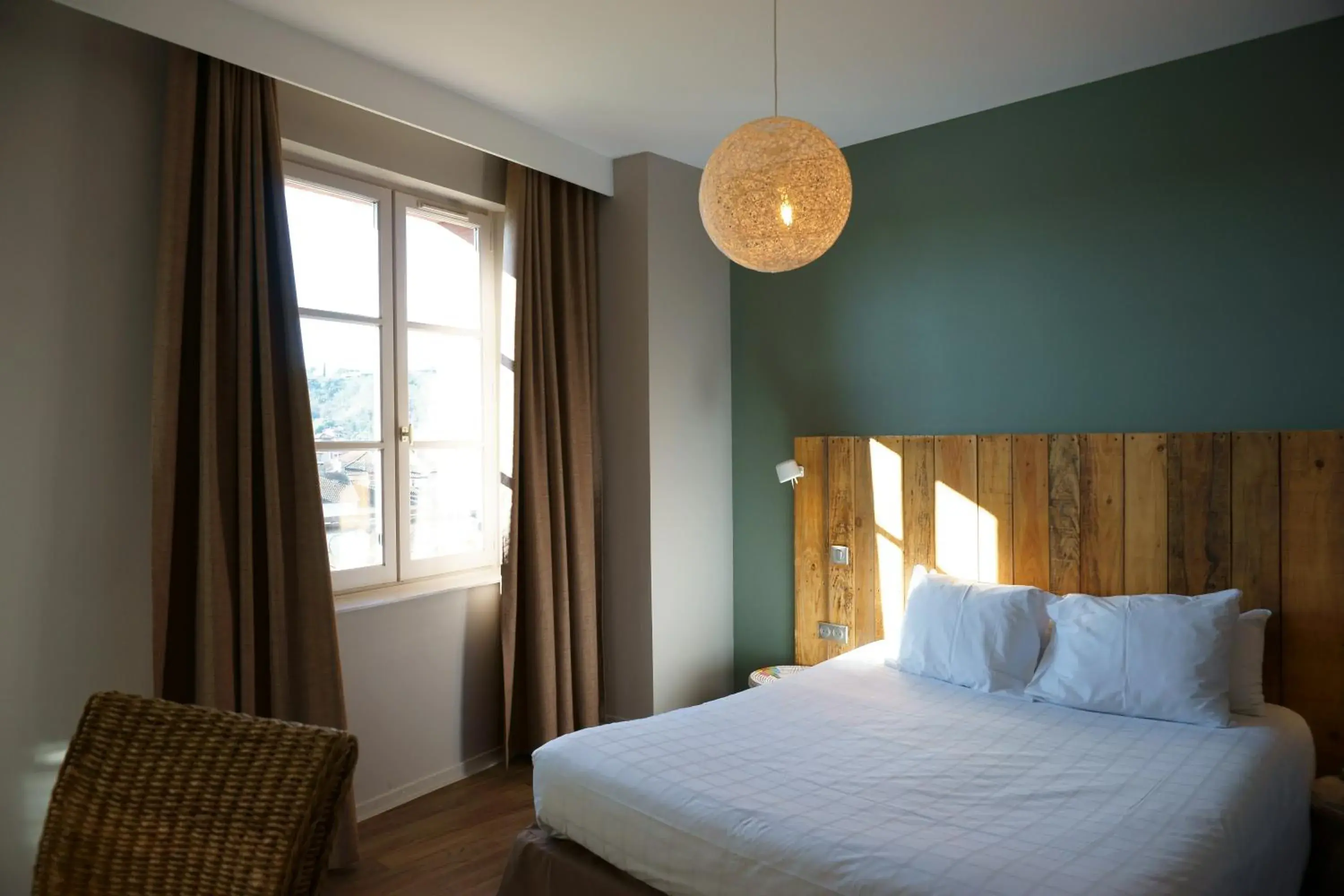 Bed in Hôtel & Spa Le Moulin de Moissac Bed in Hôtel & Spa Le Moulin de Moissac