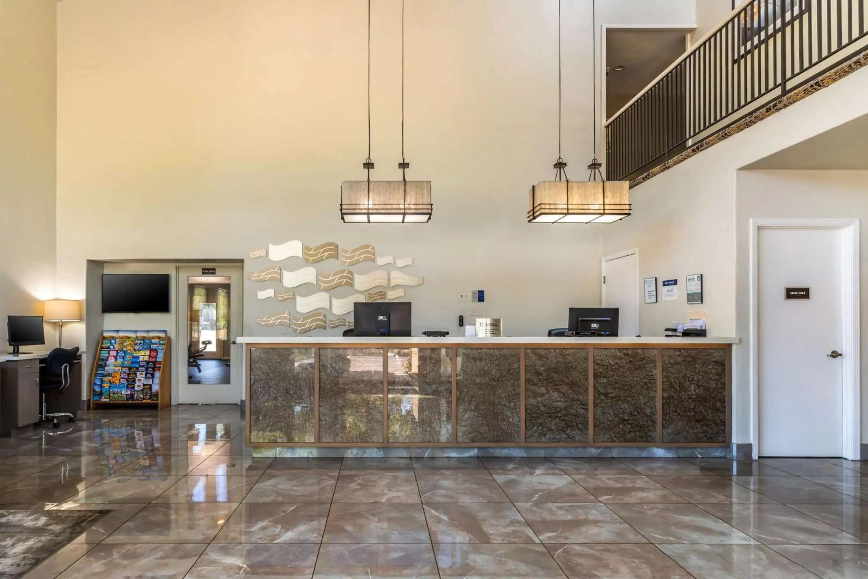 Lobby or reception in Best Western Plus Inn Scotts Valley Lobby or reception in Best Western Plus Inn Scotts Valley