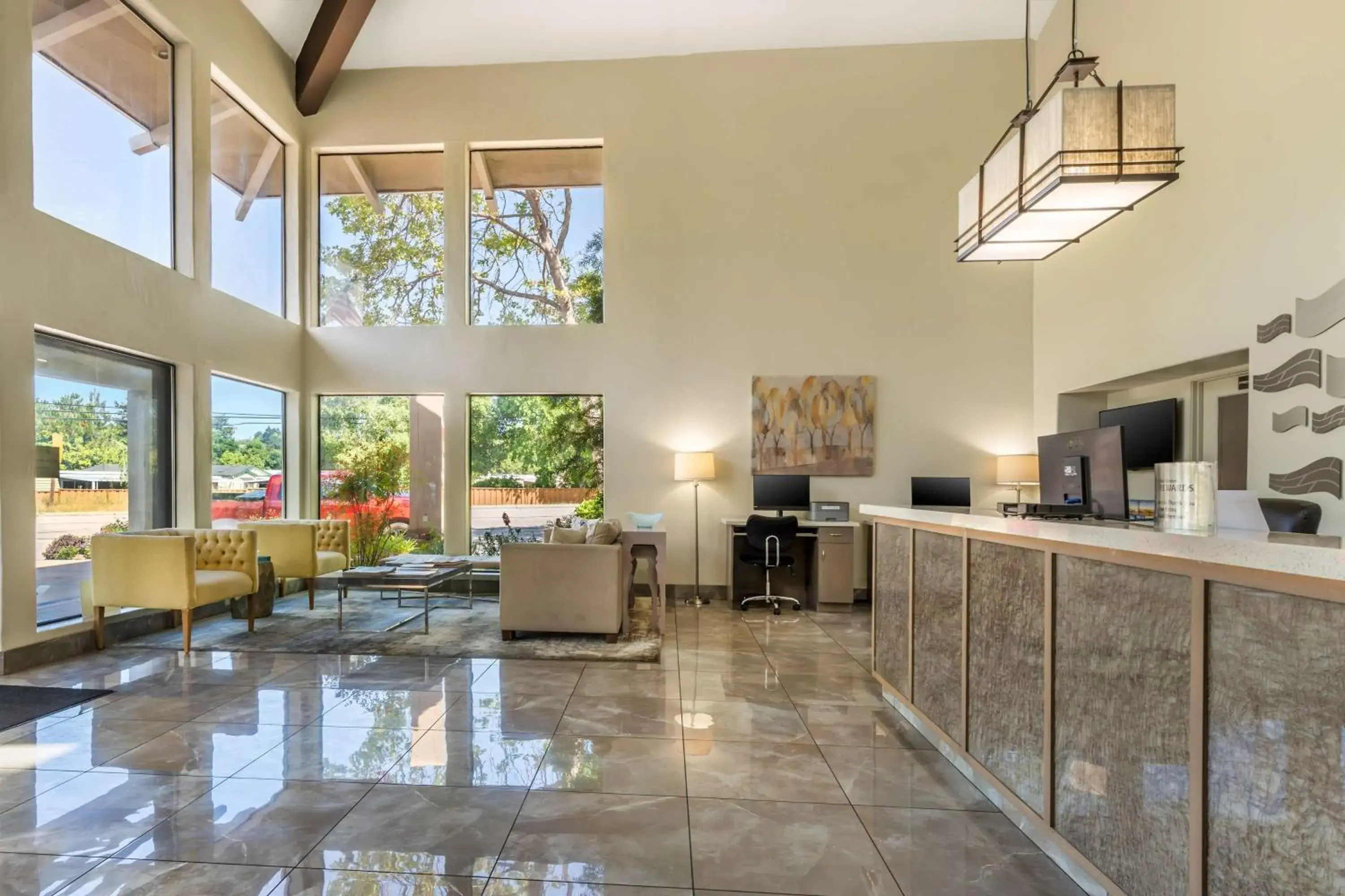 Lobby or reception in Best Western Plus Inn Scotts Valley Lobby or reception in Best Western Plus Inn Scotts Valley