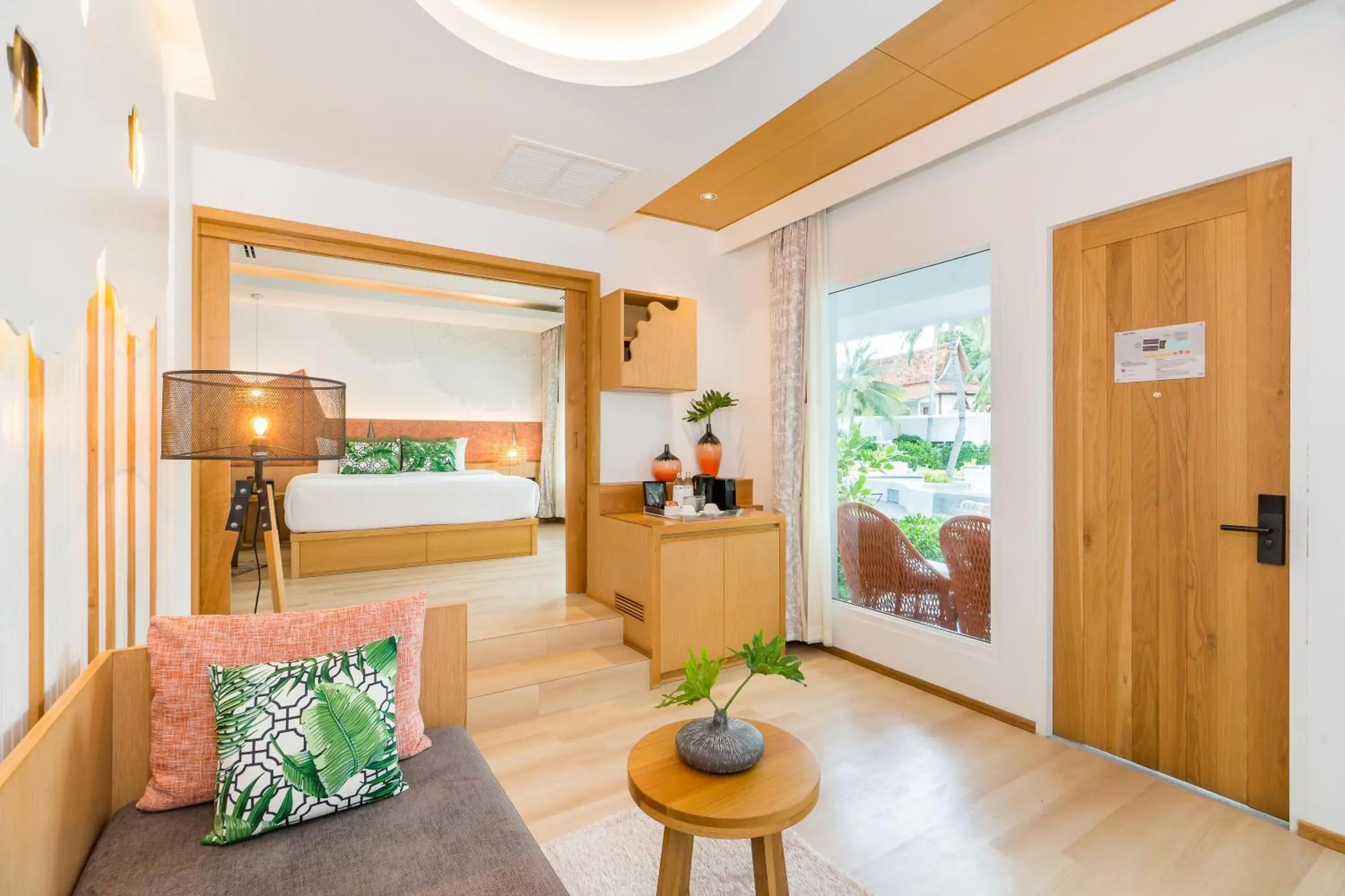 Living room, Bed in La Vida Samui Living room, Bed in La Vida Samui