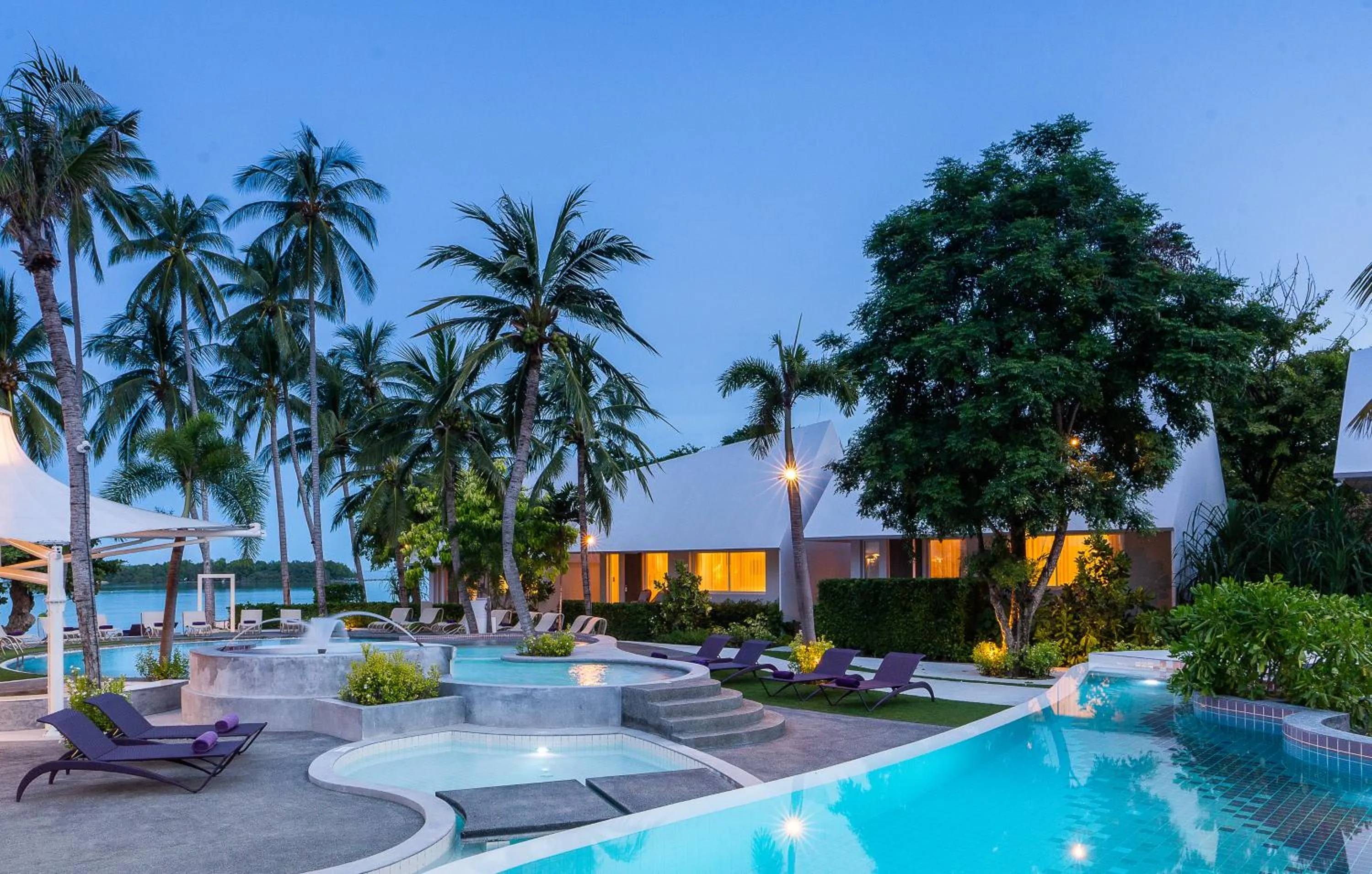 Swimming pool in La Vida Samui