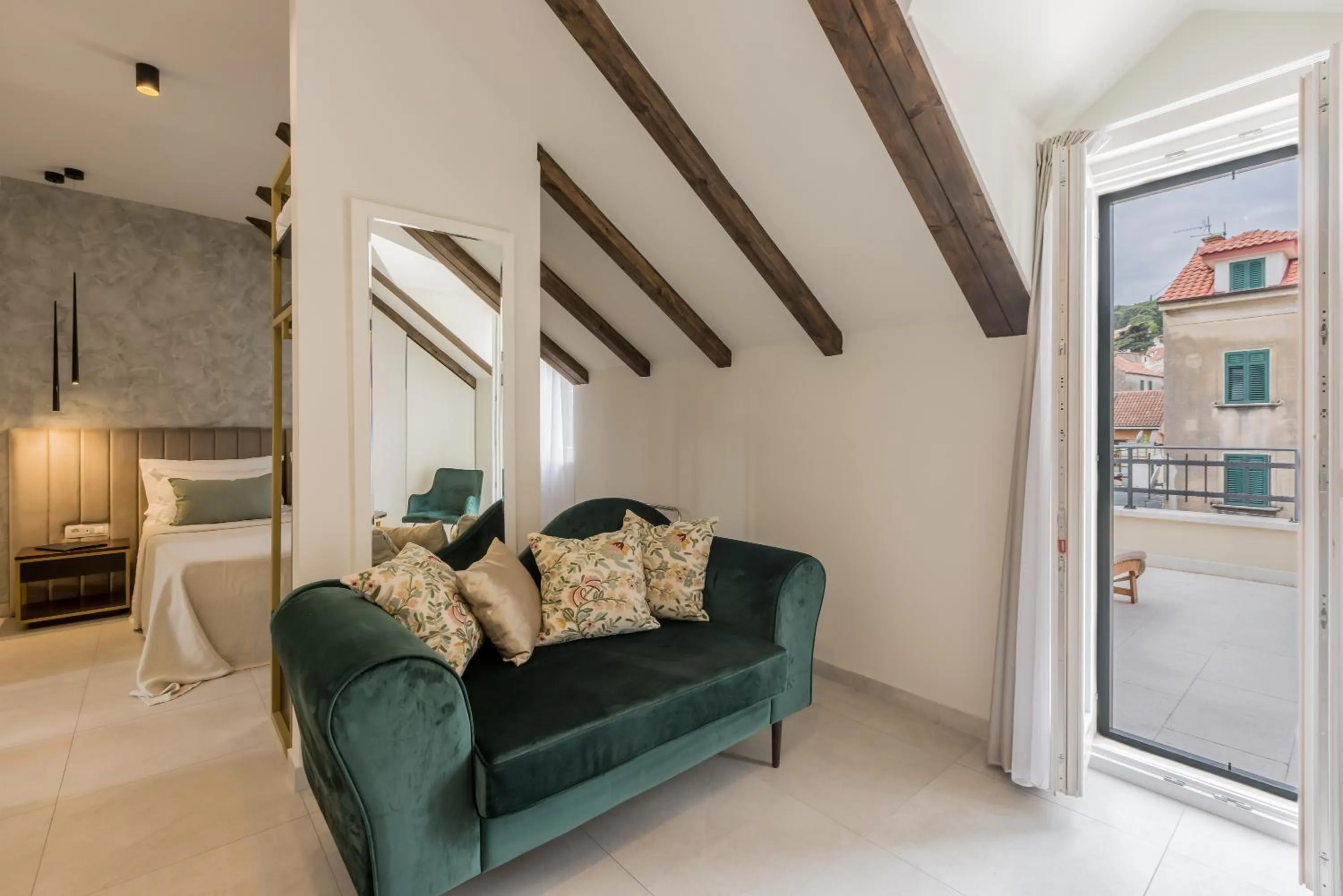 Living room in Sperone Hotel