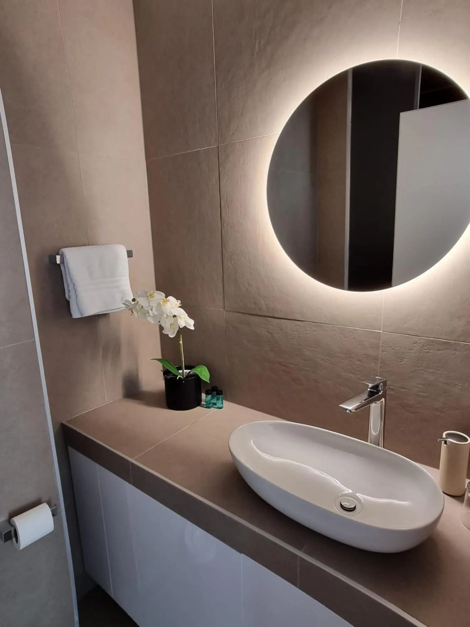 Bathroom in Sperone Hotel