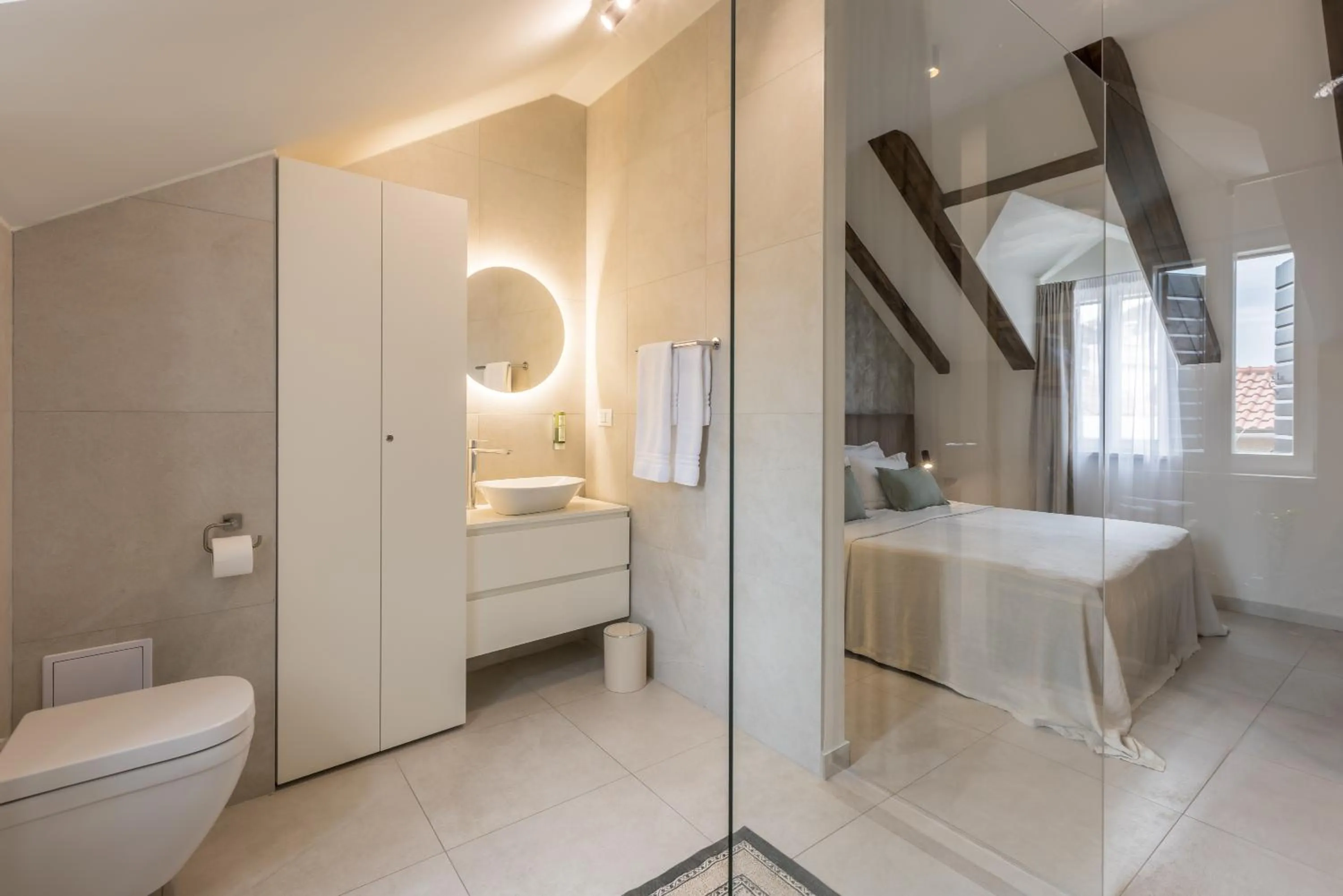 Bathroom in Sperone Hotel