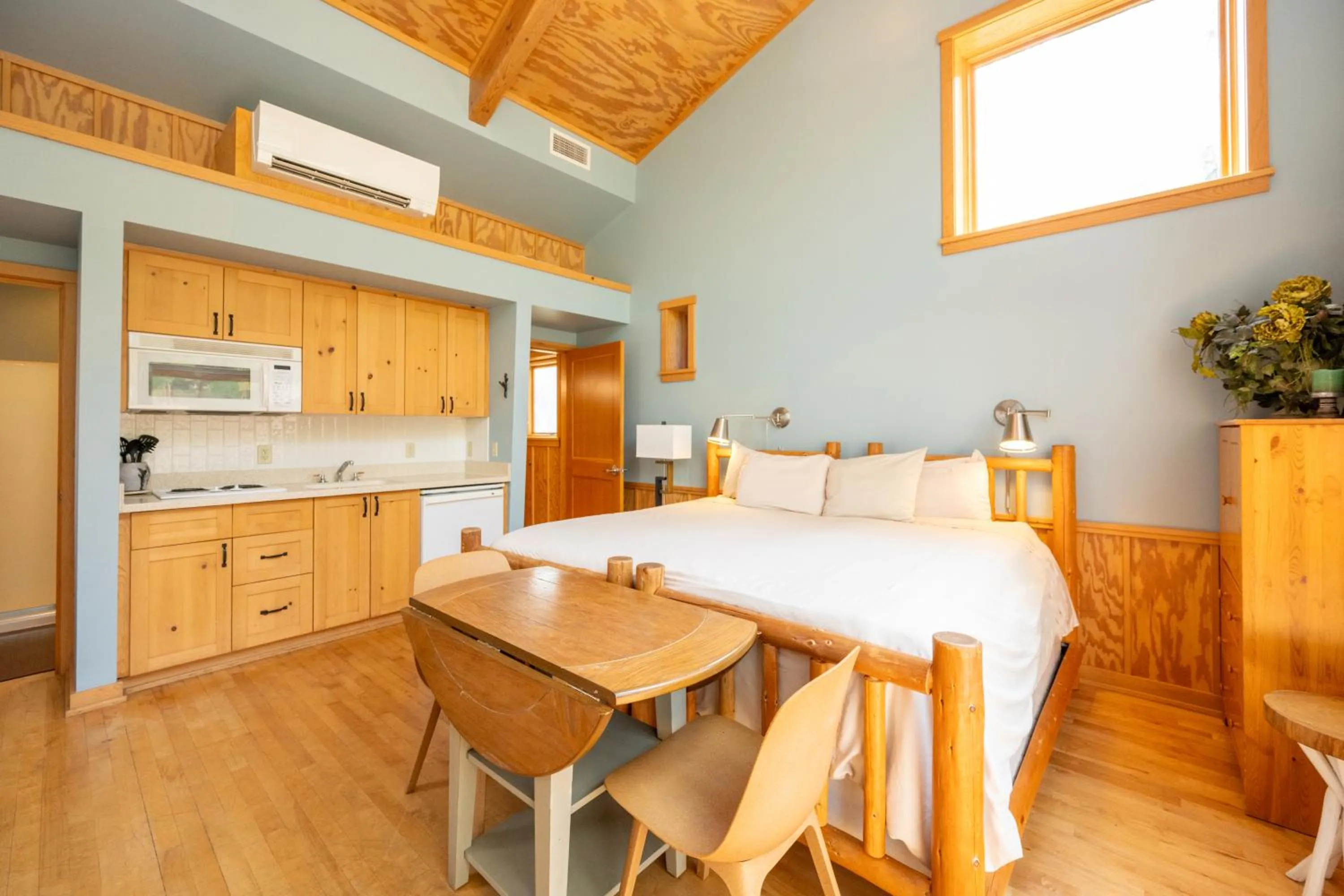 Kitchen or kitchenette in Sleeping Lady Mountain Resort