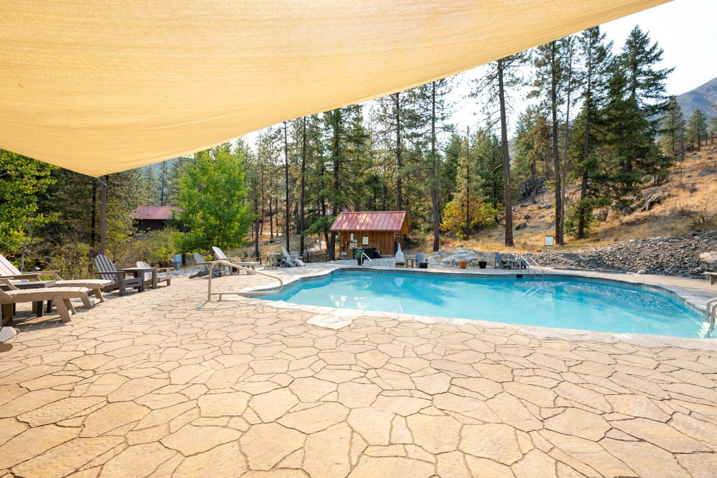 Swimming pool in Sleeping Lady Mountain Resort & Spa